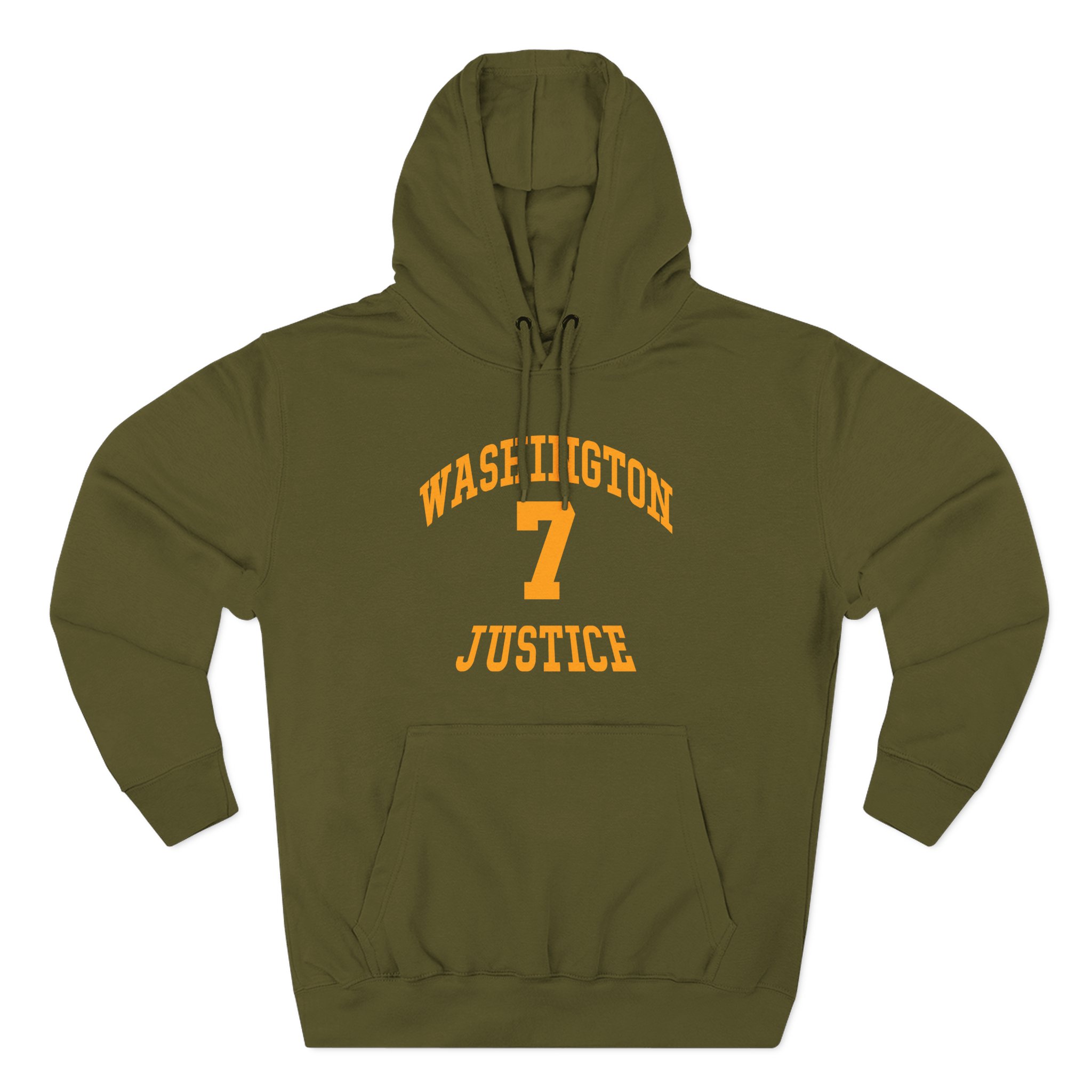 Will Smith Washington Justice Three-Panel Fleece Hoodie