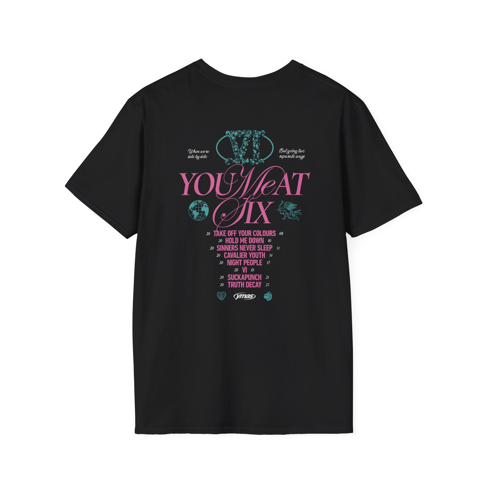 You Me at Six This is the End Albums Unisex Softstyle T-Shirt