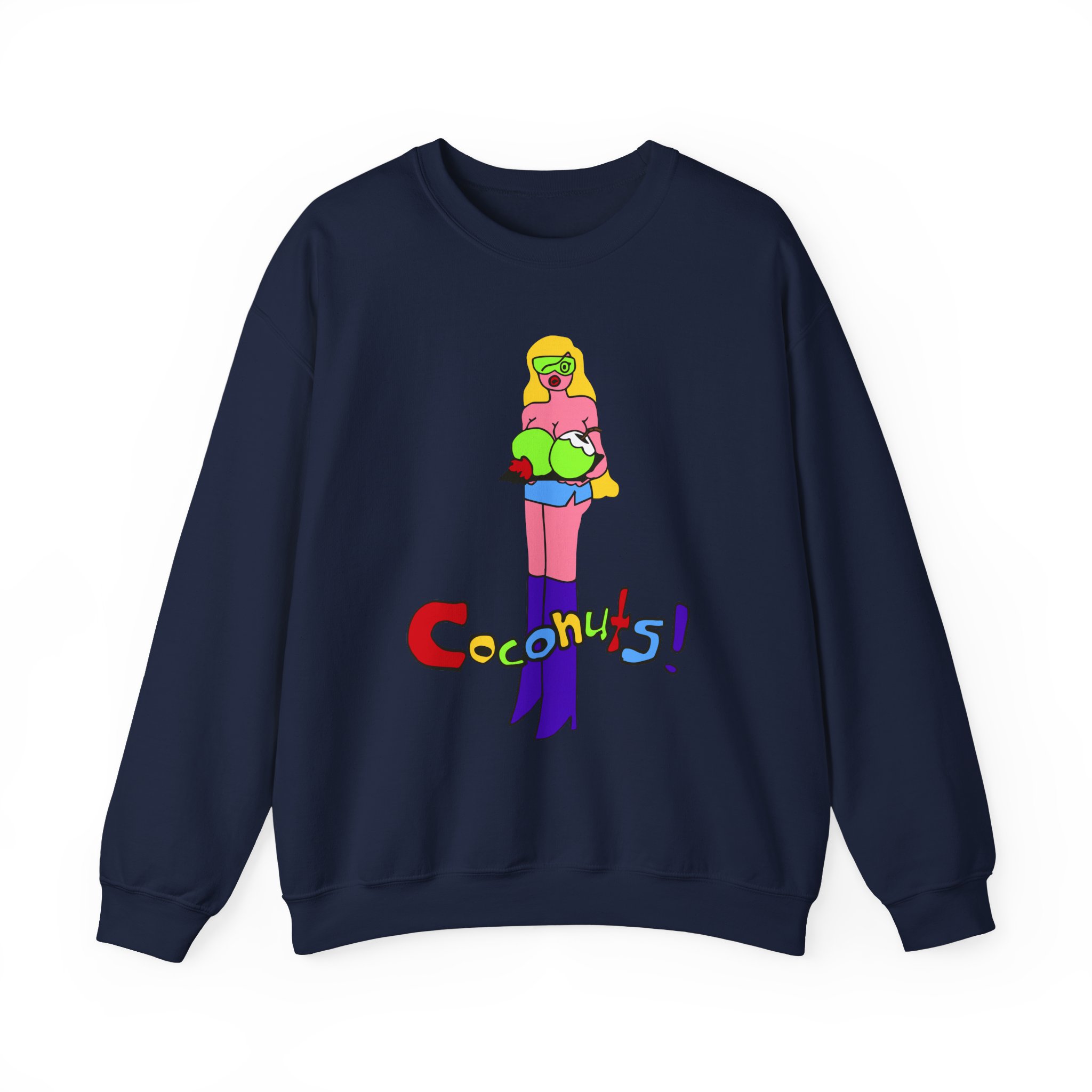 Kim Petras Coconuts Unisex Heavy Blendâ„¢ Crewneck Sweatshirt