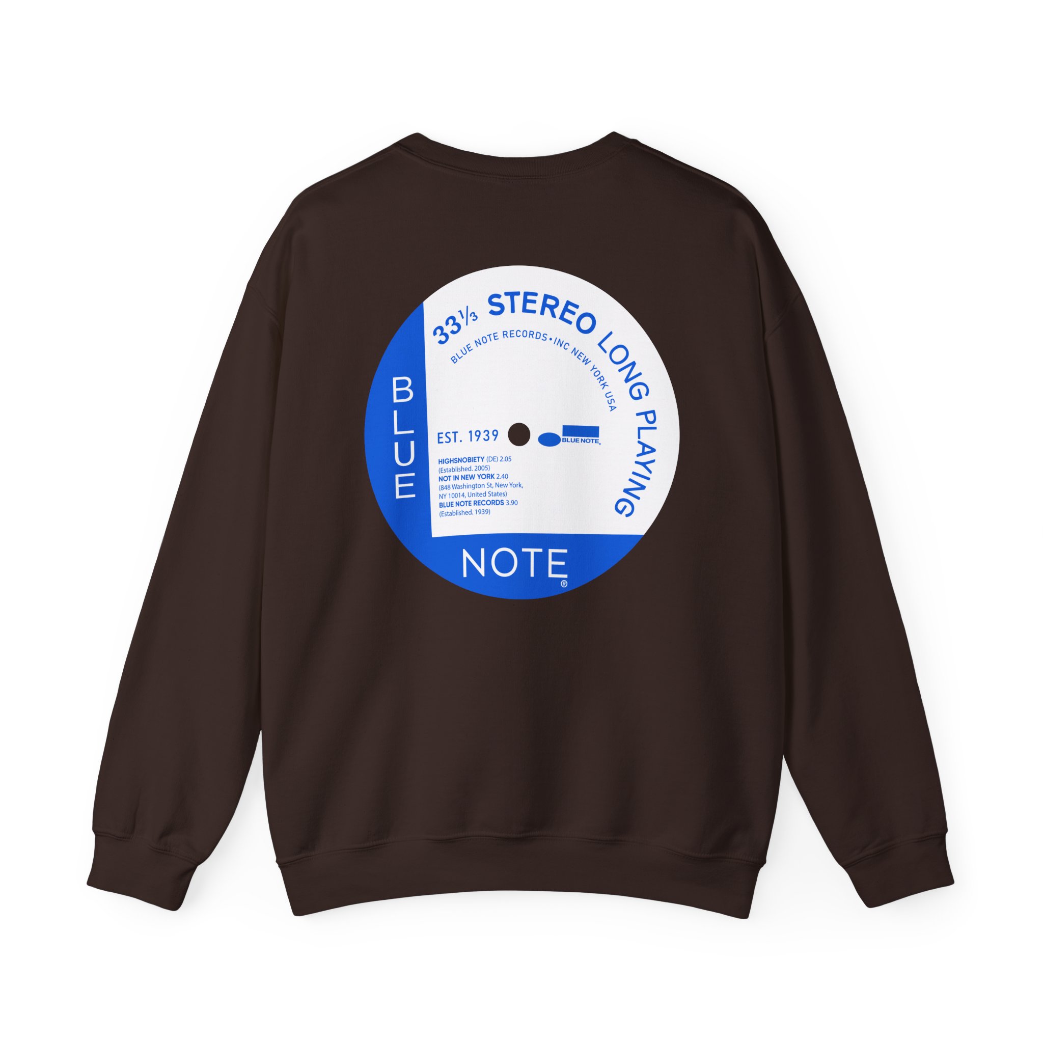 Blue Note X Highsnobiety Anniversary Unisex Heavy Blendâ„¢ Crewneck Sweatshirt