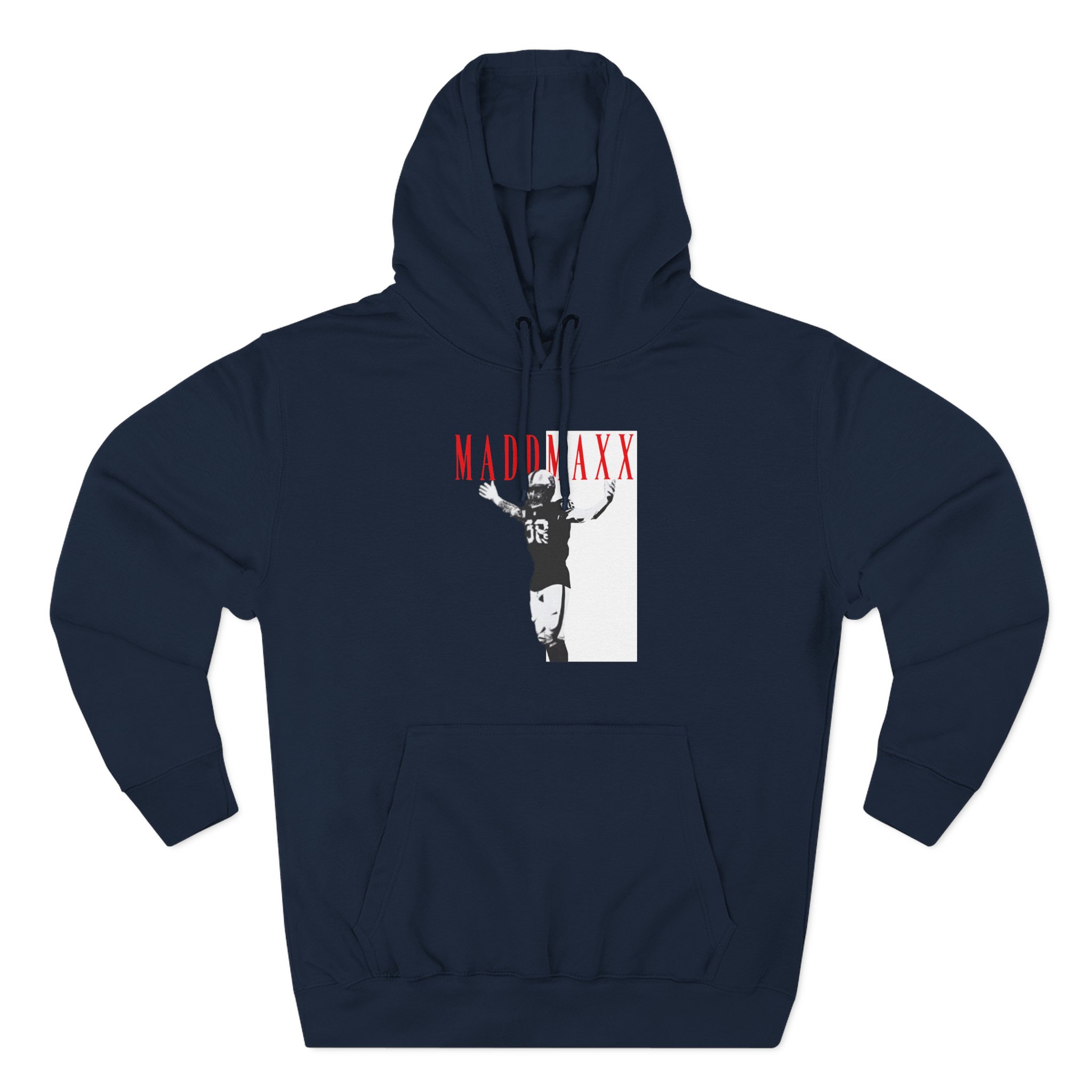 Maxx Crosby Mad Maxx Three-Panel Fleece Hoodie