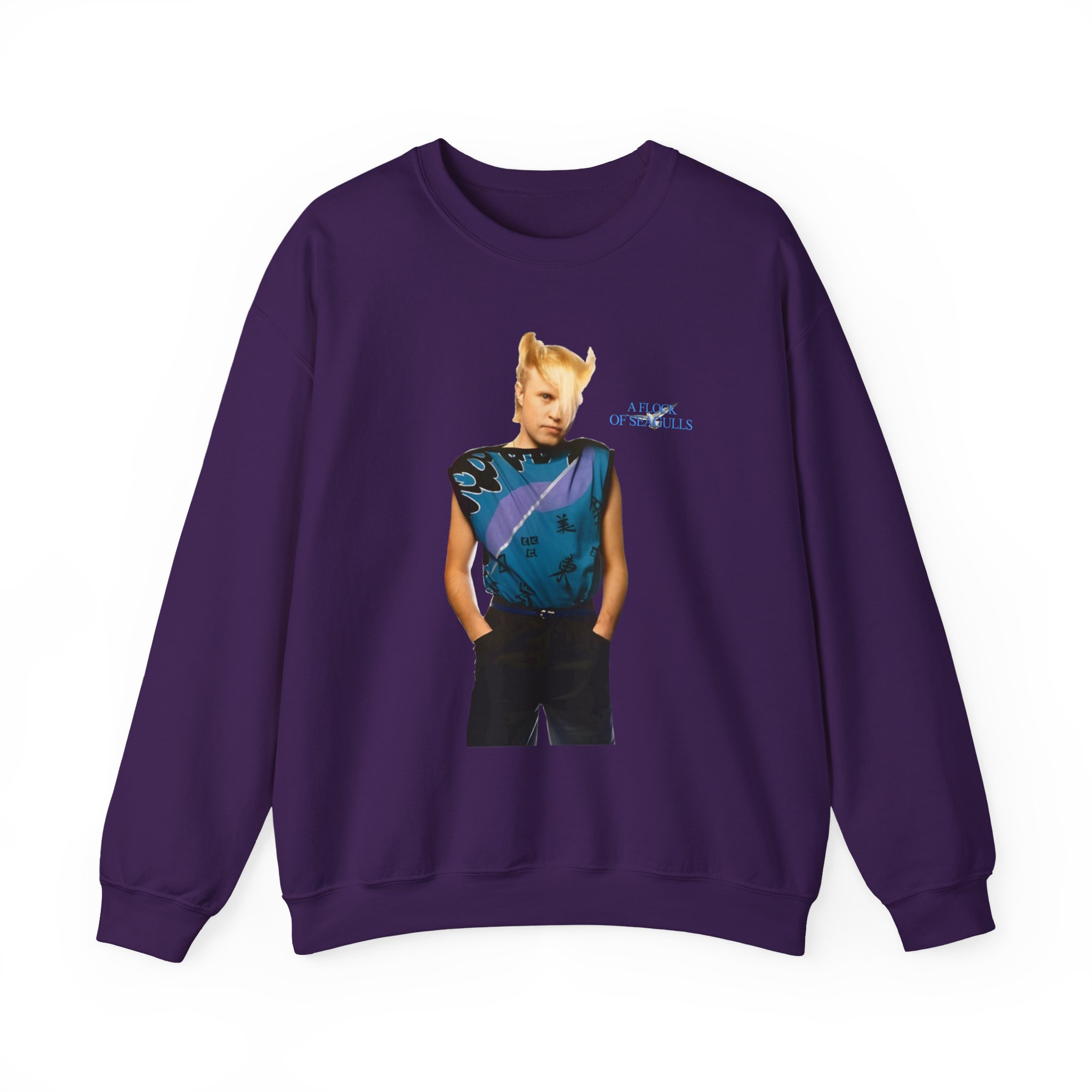 A Flock of Seagulls Mike Score Unisex Heavy Blendâ„¢ Crewneck Sweatshirt