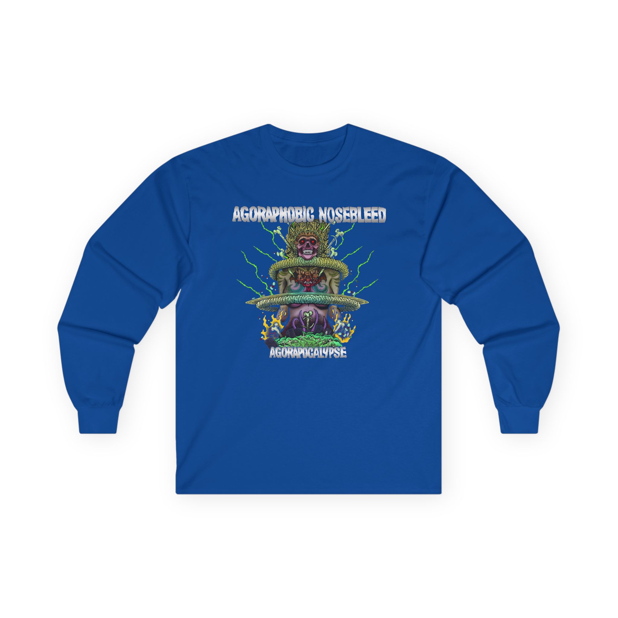 Agoraphobic Nosebleed Agorapocalypse Unisex Ultra Cotton Long Sleeve Tee