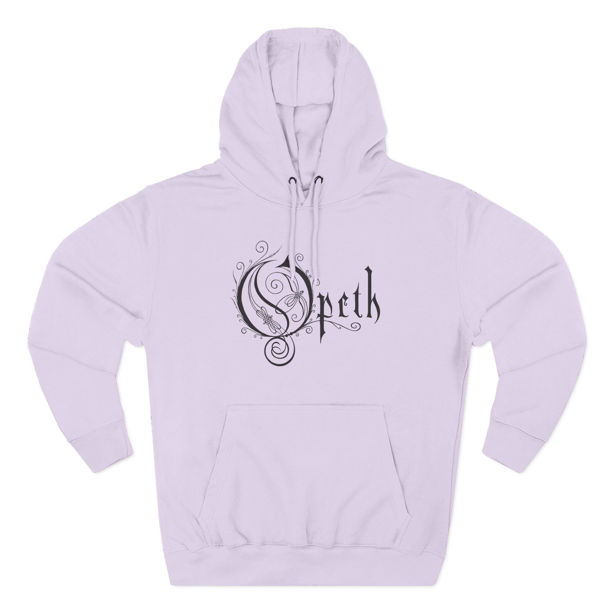 Opeth Logo Three-Panel Fleece Hoodie