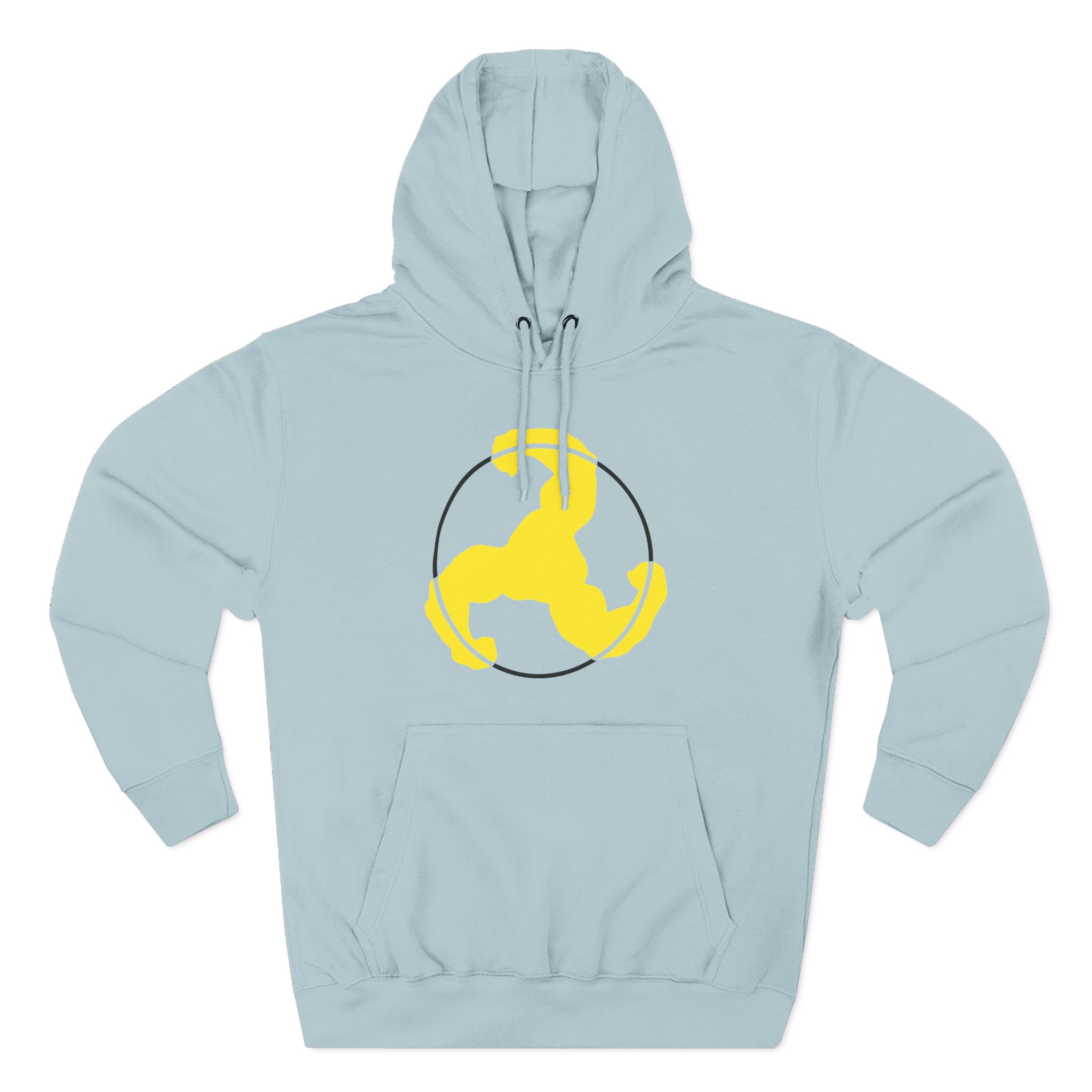 Bicep Logo Three-Panel Fleece Hoodie