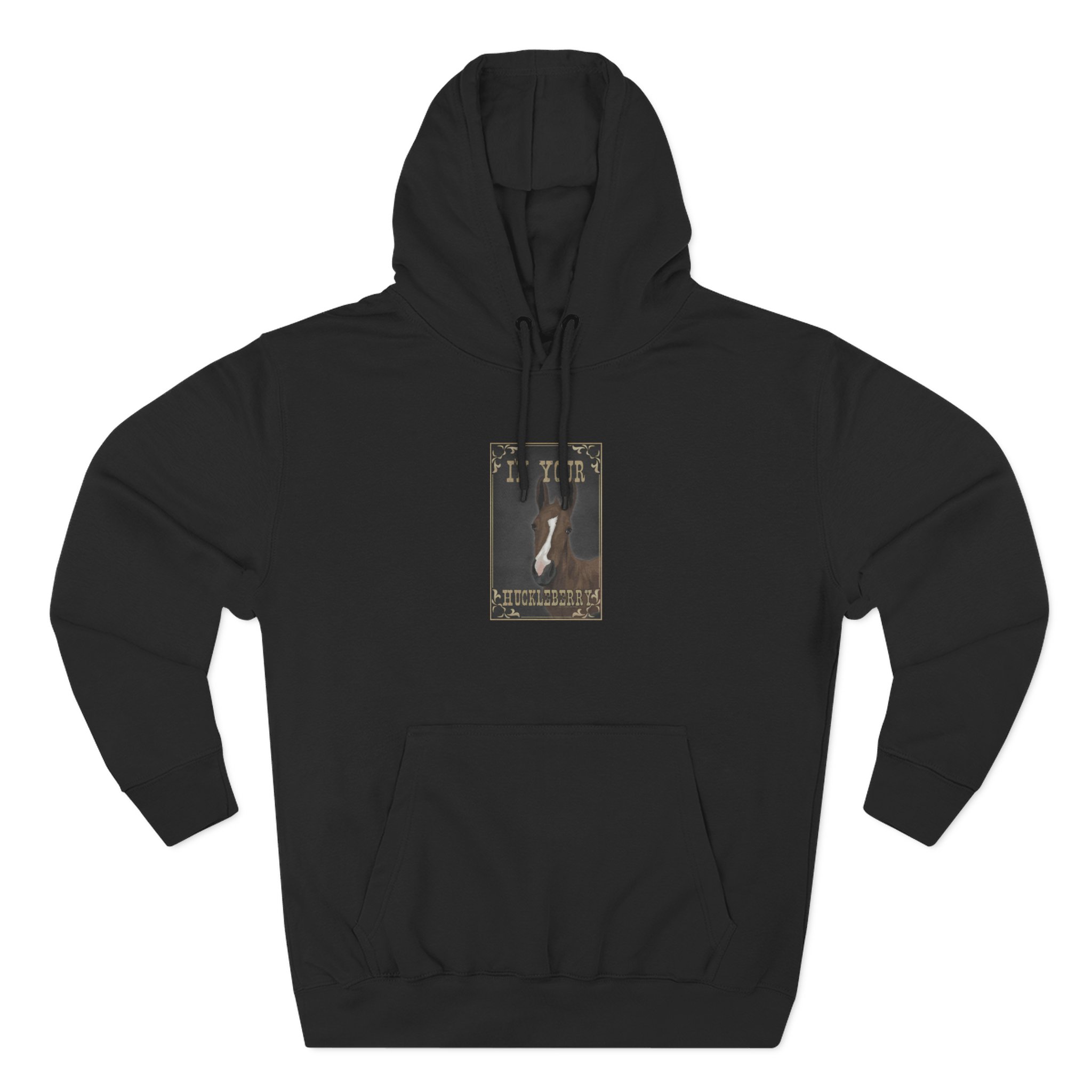 Katie Van Slyke Huckleberry Three-Panel Fleece Hoodie
