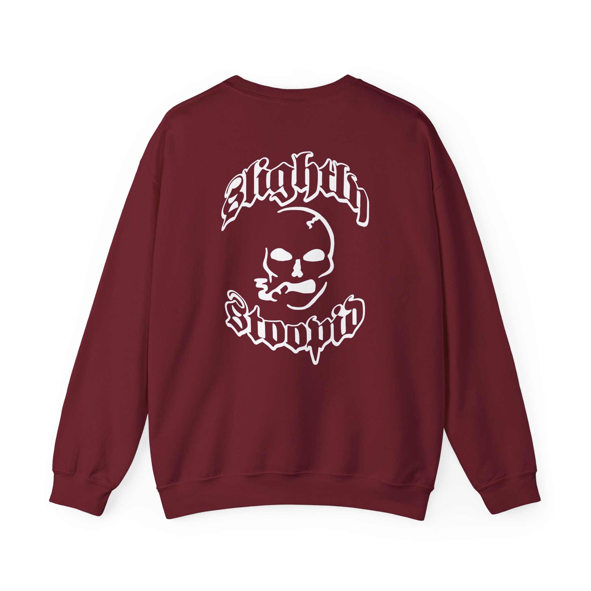 Slightly Stoopid Smoking Skull Unisex Heavy Blendâ„¢ Crewneck Sweatshirt
