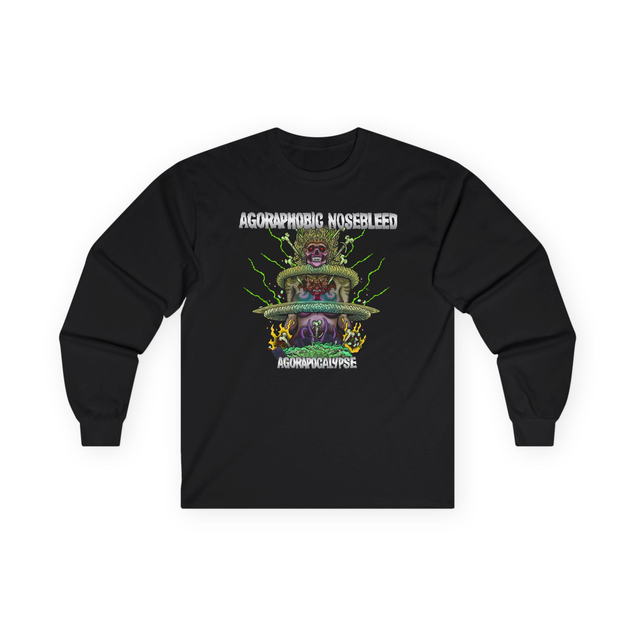 Agoraphobic Nosebleed Agorapocalypse Unisex Ultra Cotton Long Sleeve Tee