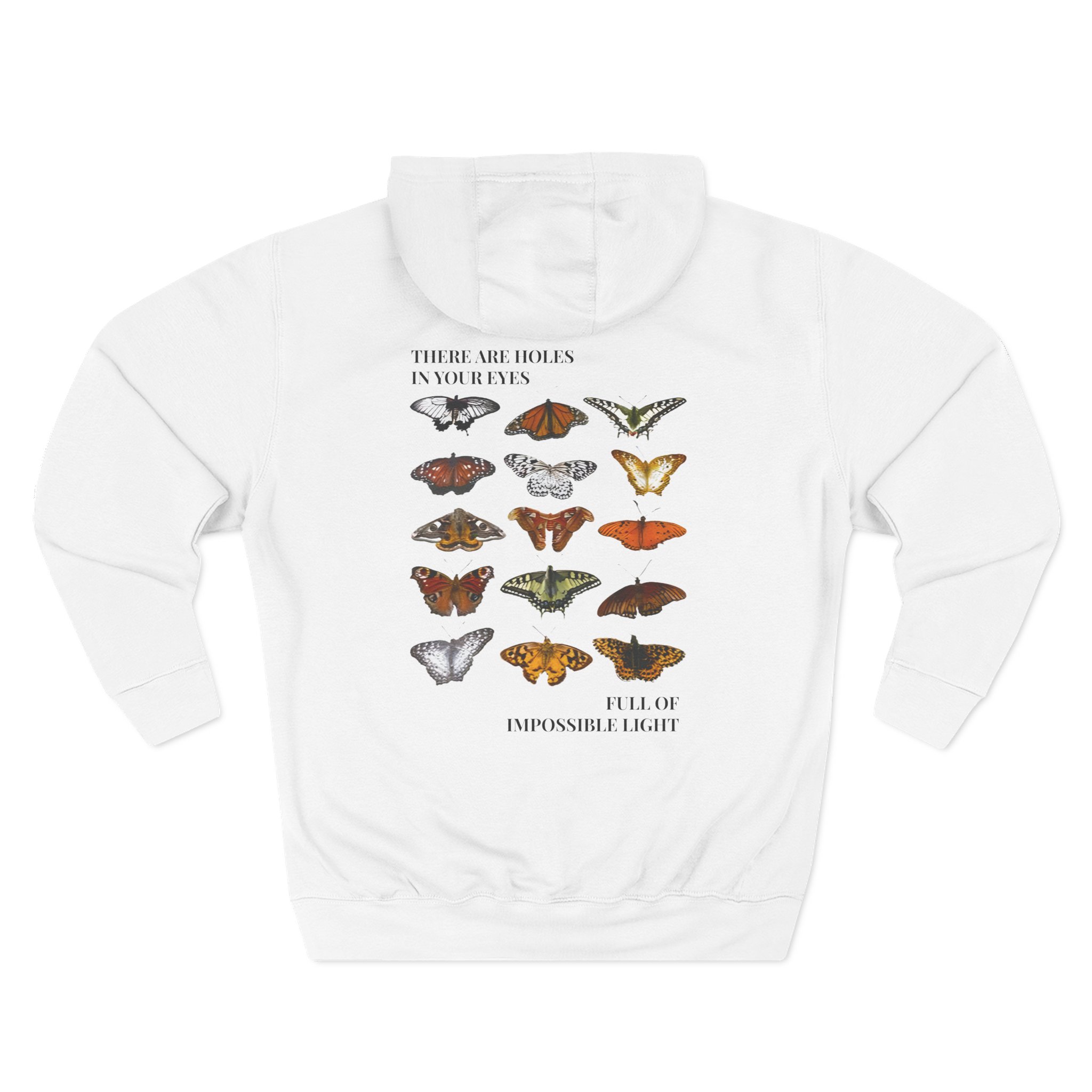 Mt. Joy Butterfly Three-Panel Fleece Hoodie