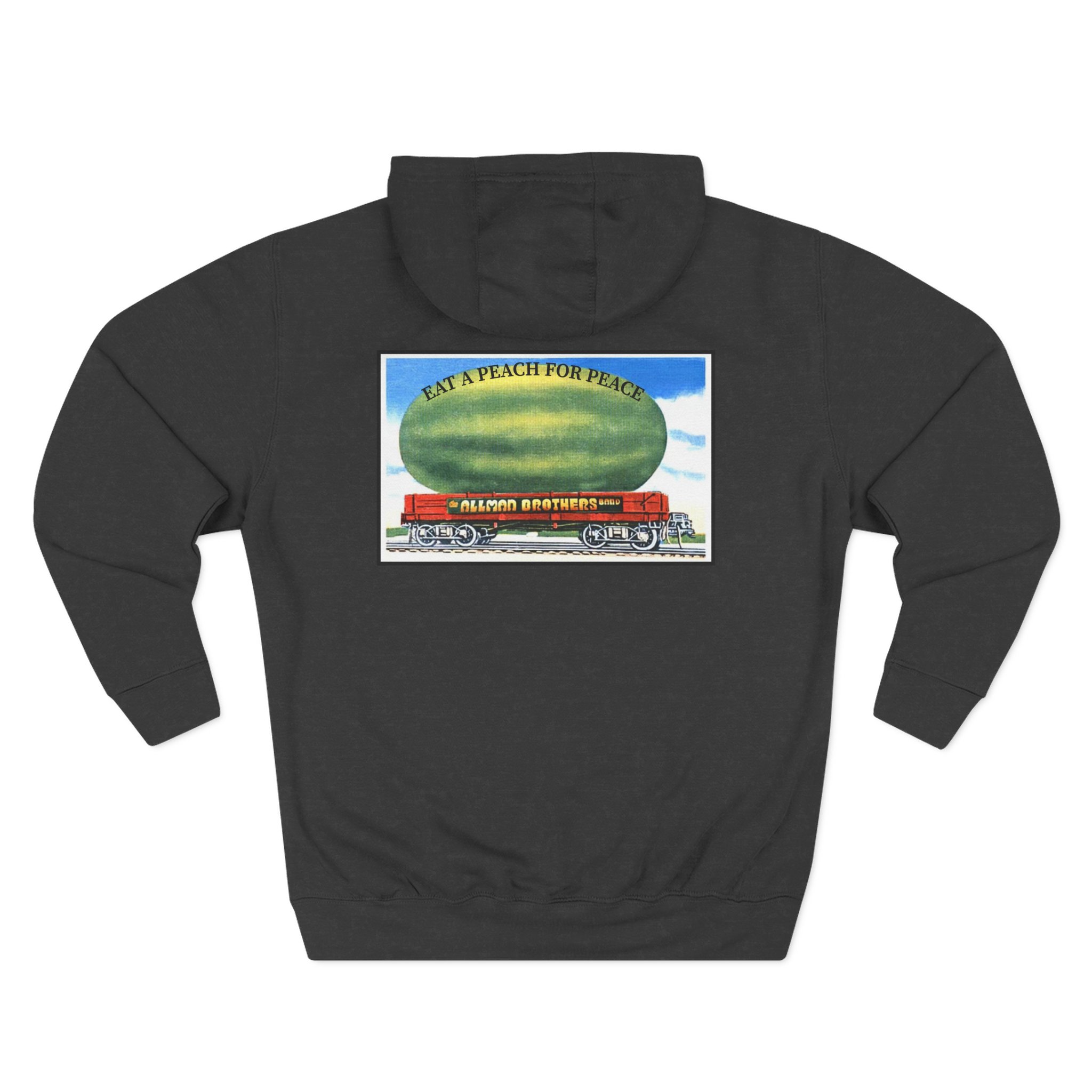The Allman Brothers Eat a Peach Album Art Three-Panel Fleece Hoodie