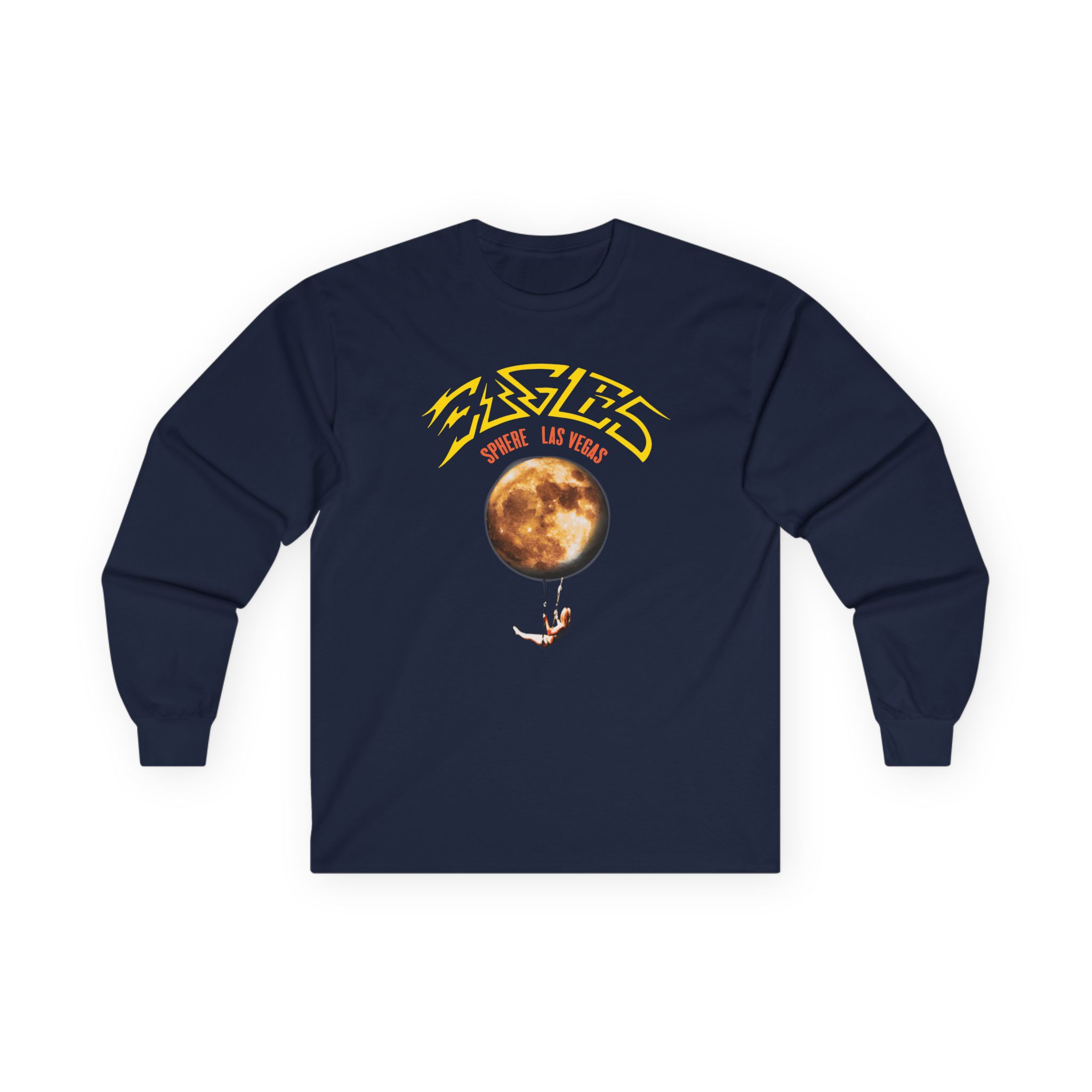 The Eagles Sphere Moon Trapeze Unisex Ultra Cotton Long Sleeve Tee