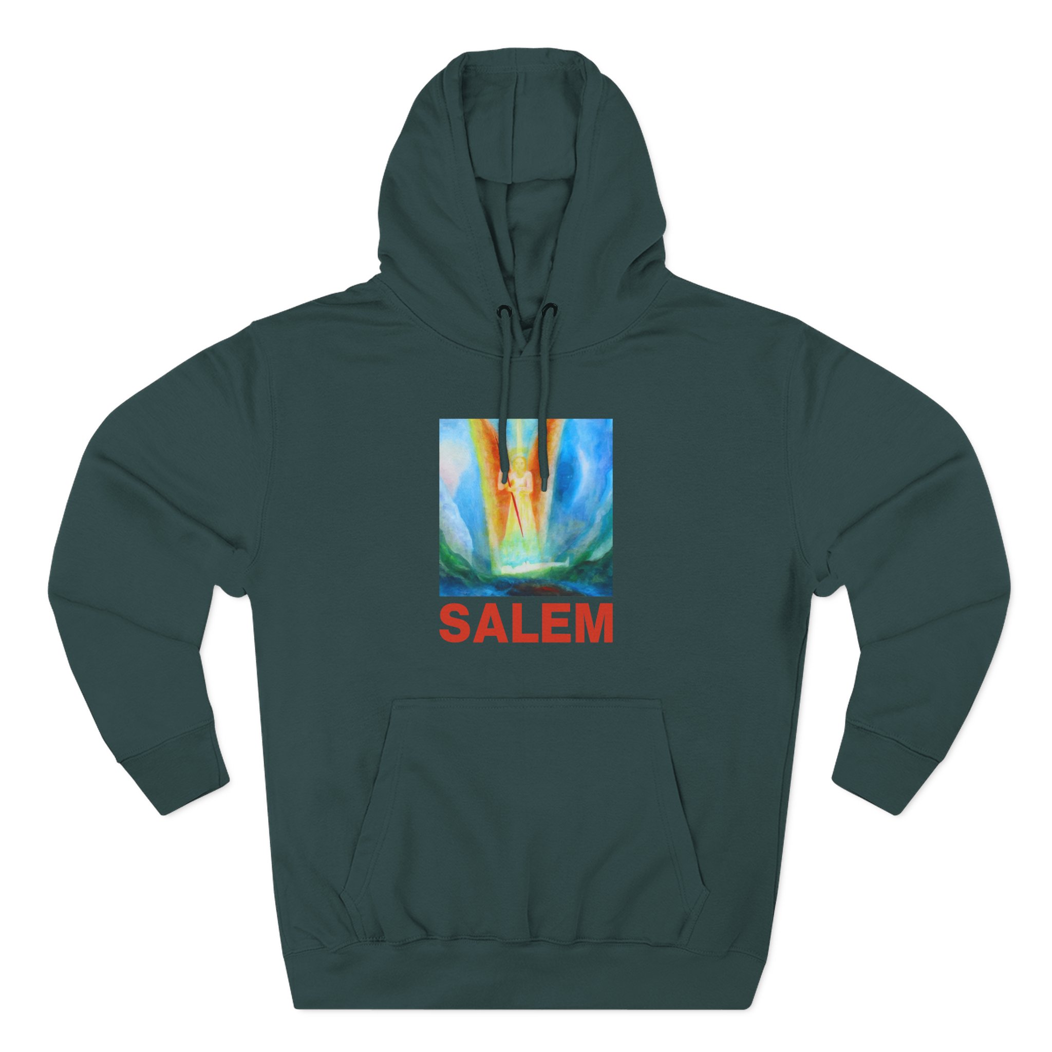 Salem Fires in Heaven Three-Panel Fleece Hoodie