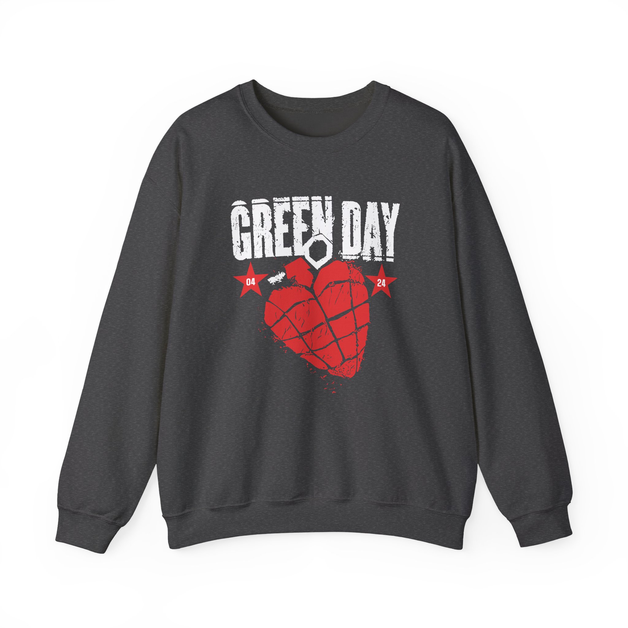 Green Day 20 Years of Idiot Unisex Heavy Blendâ„¢ Crewneck Sweatshirt