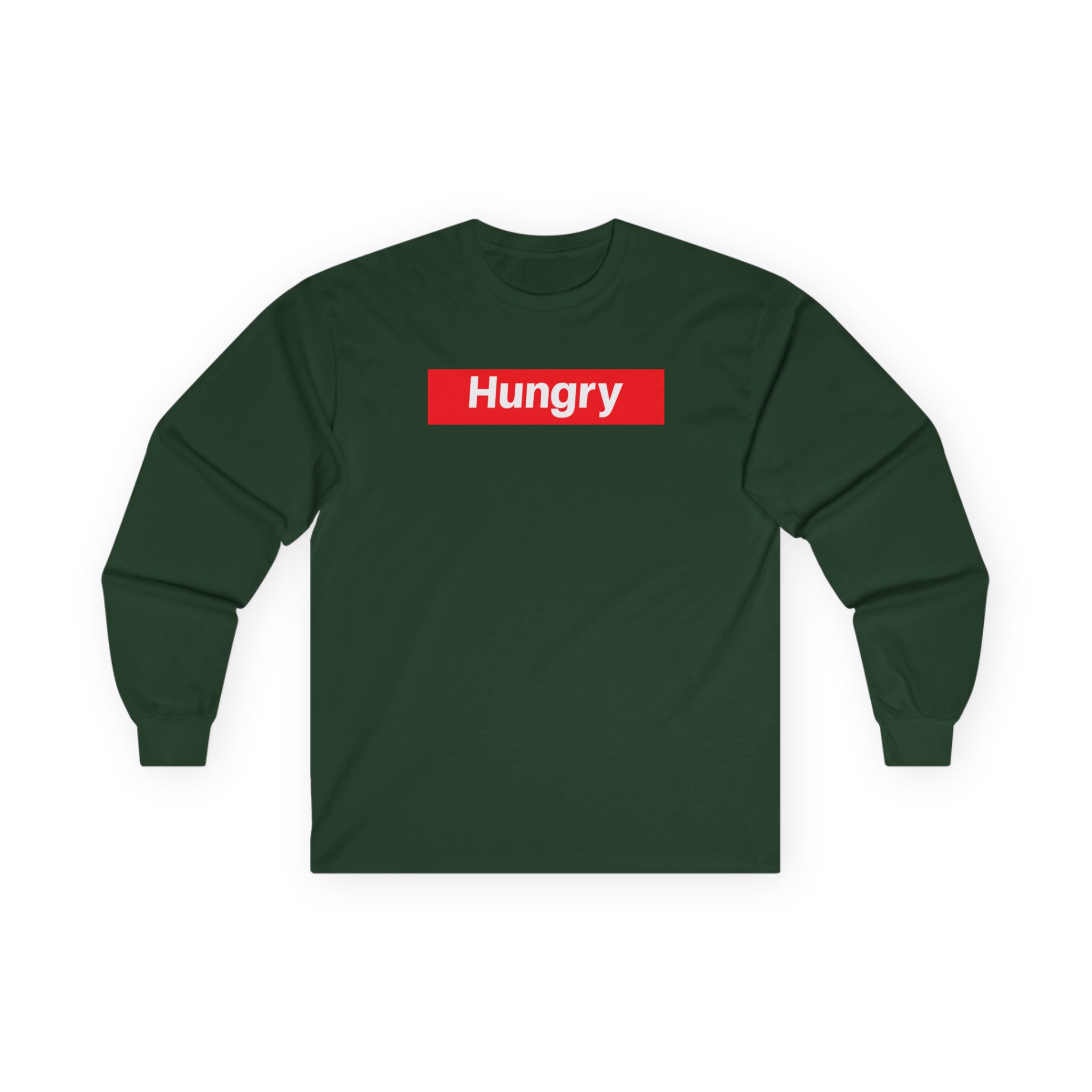 Hungry Box Logo Unisex Ultra Cotton Long Sleeve Tee