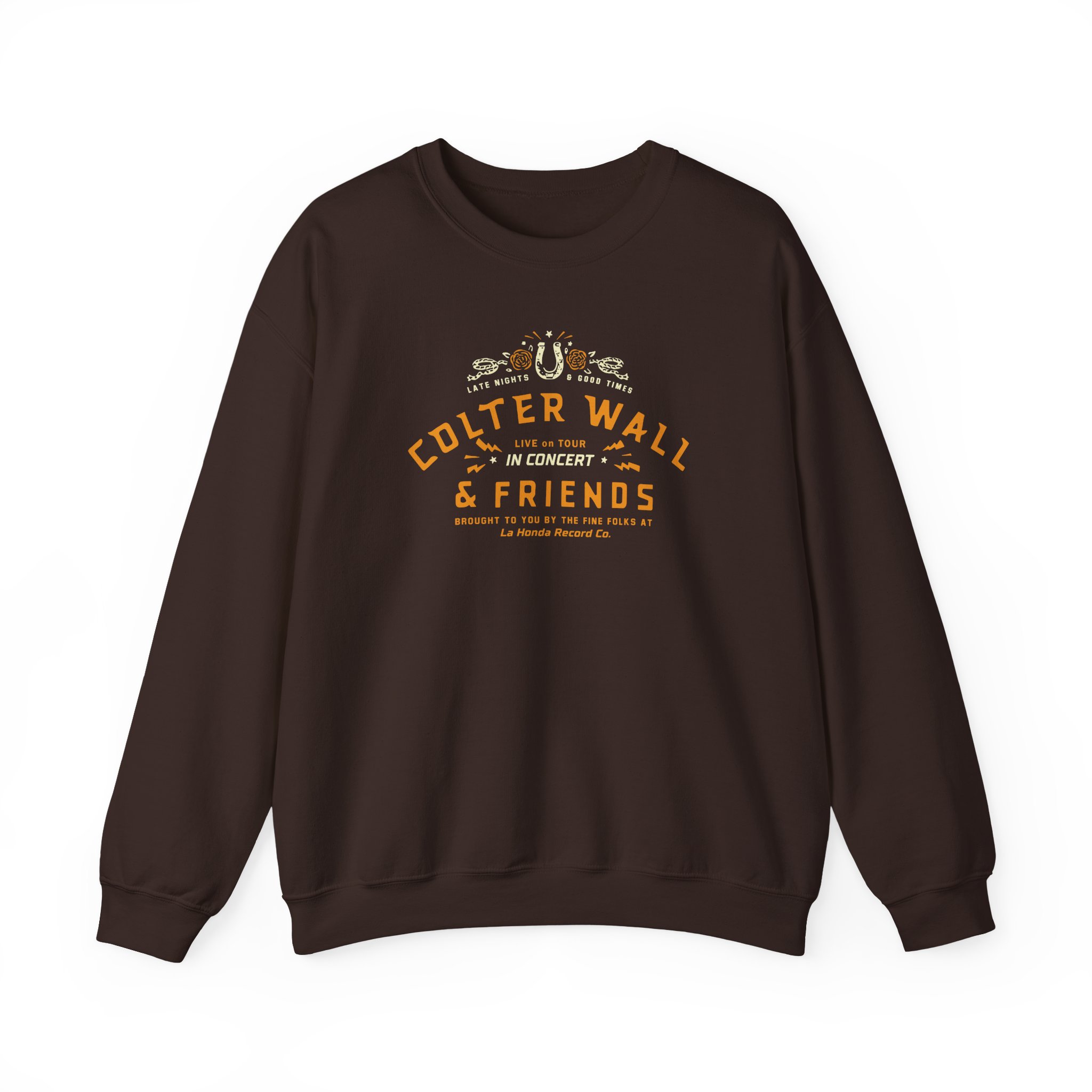 Colter Wall & Friends In Concert Unisex Heavy Blendâ„¢ Crewneck Sweatshirt