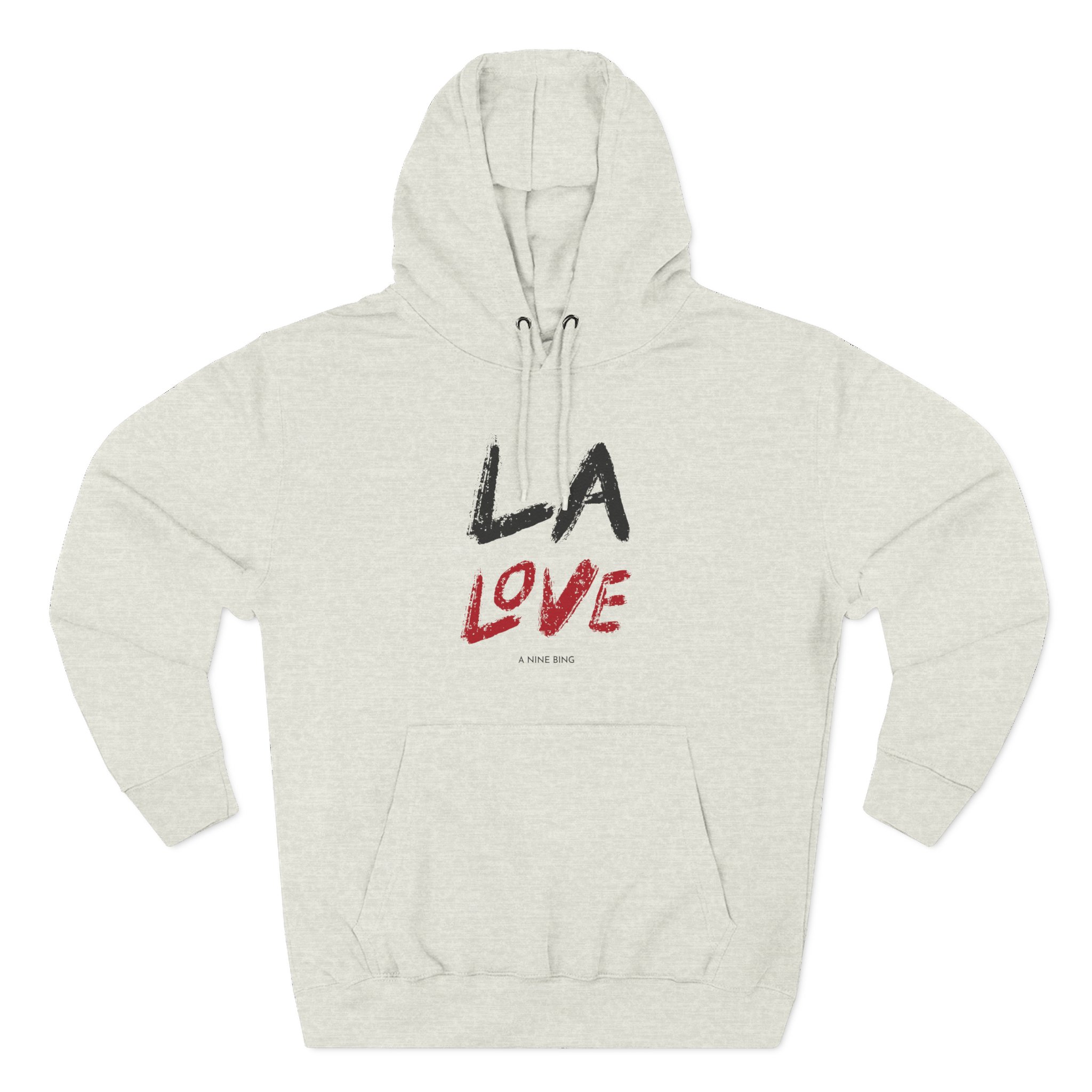 Nina Dobrev La Love Anine Bing Three-Panel Fleece Hoodie