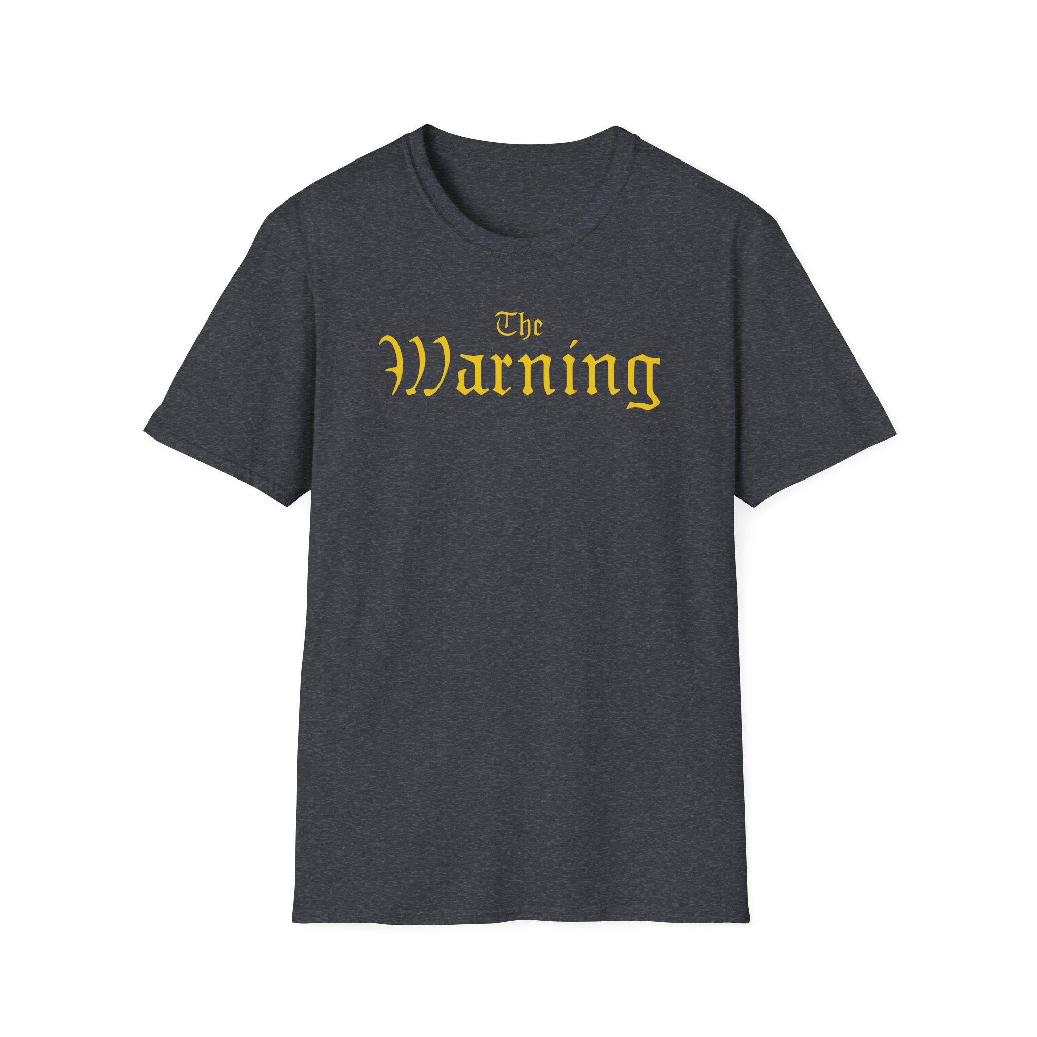 The Warning Gold TW Logo Unisex Softstyle T-Shirt