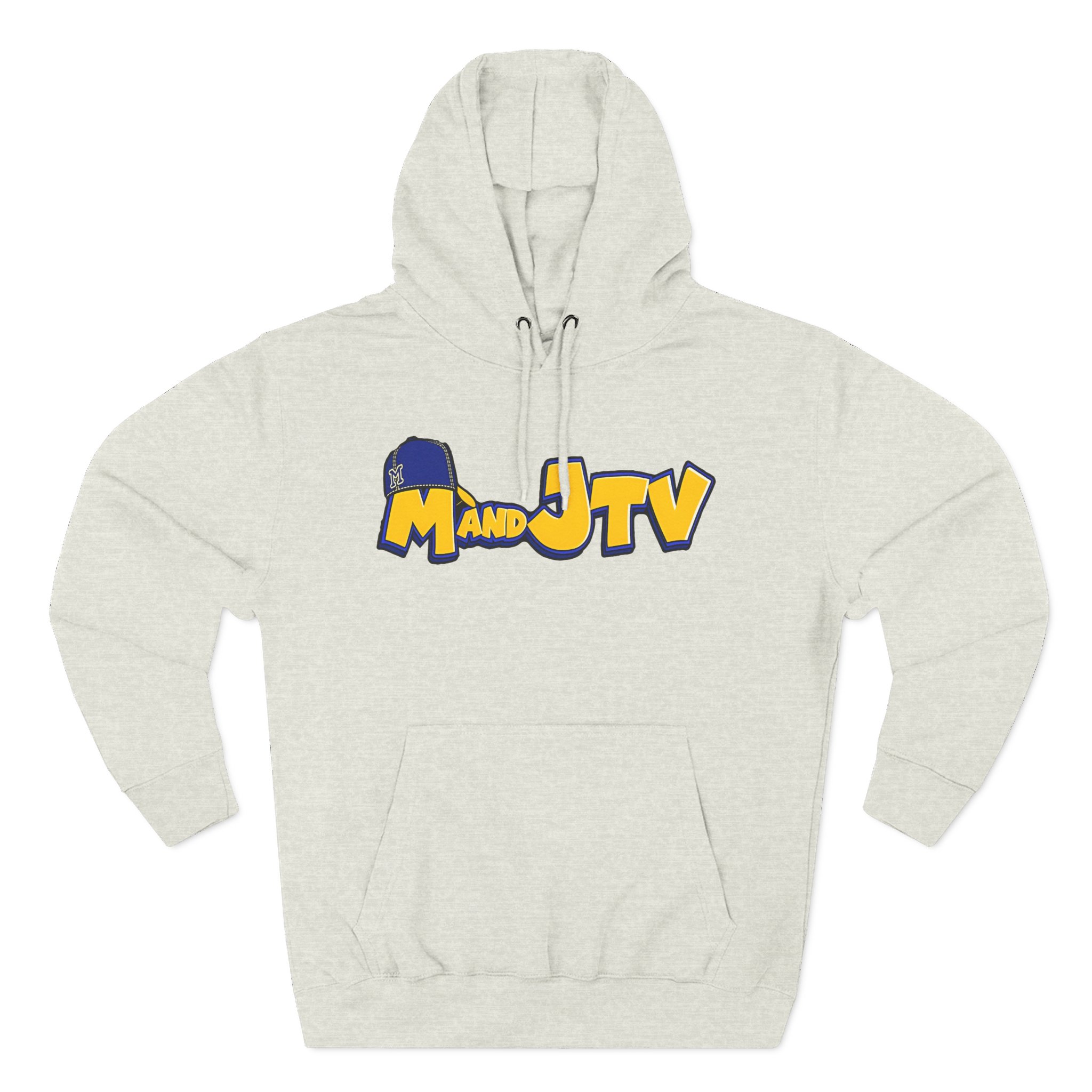 Mandjtv Three-Panel Fleece Hoodie
