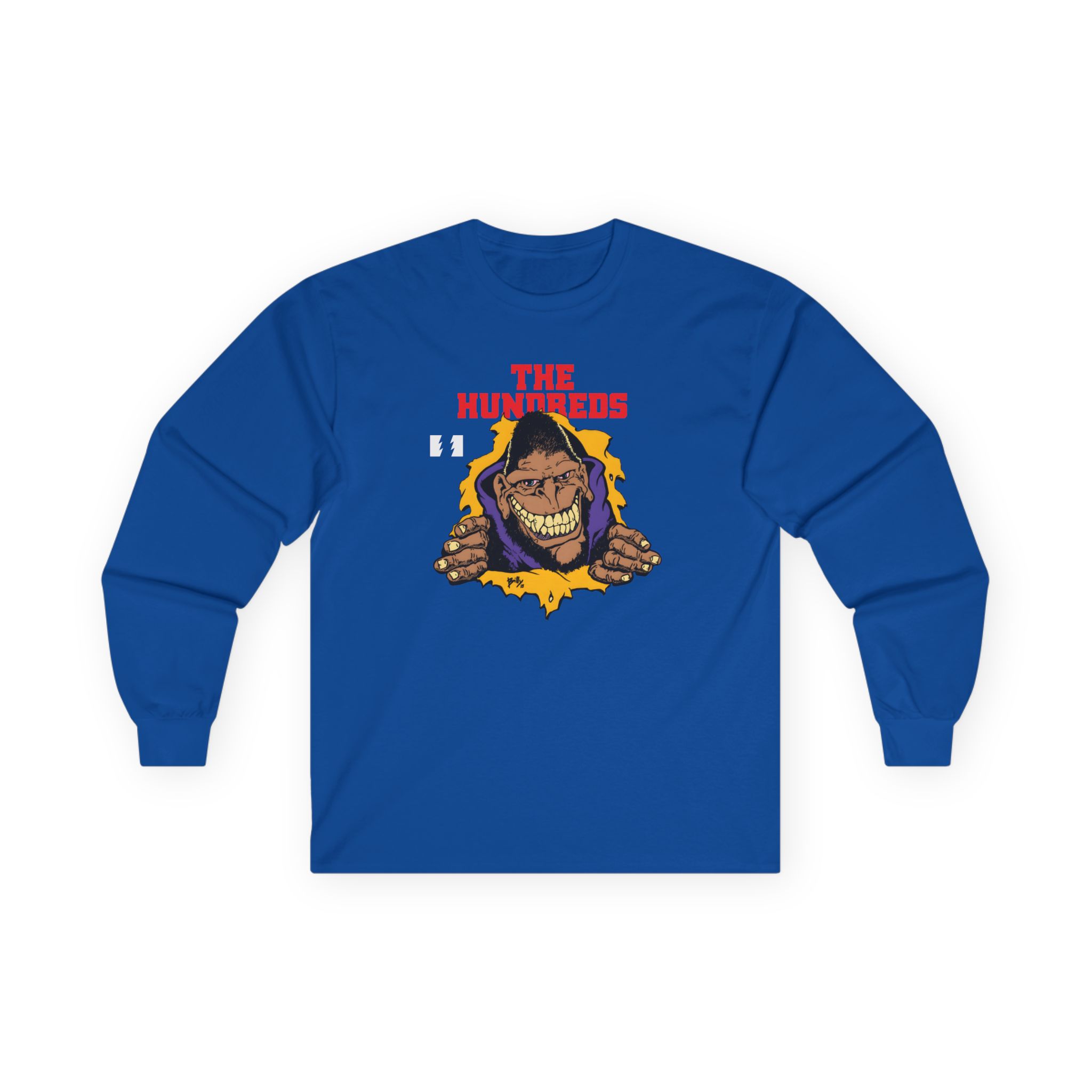 Gorilla Biscuits the Hundreds Unisex Ultra Cotton Long Sleeve Tee