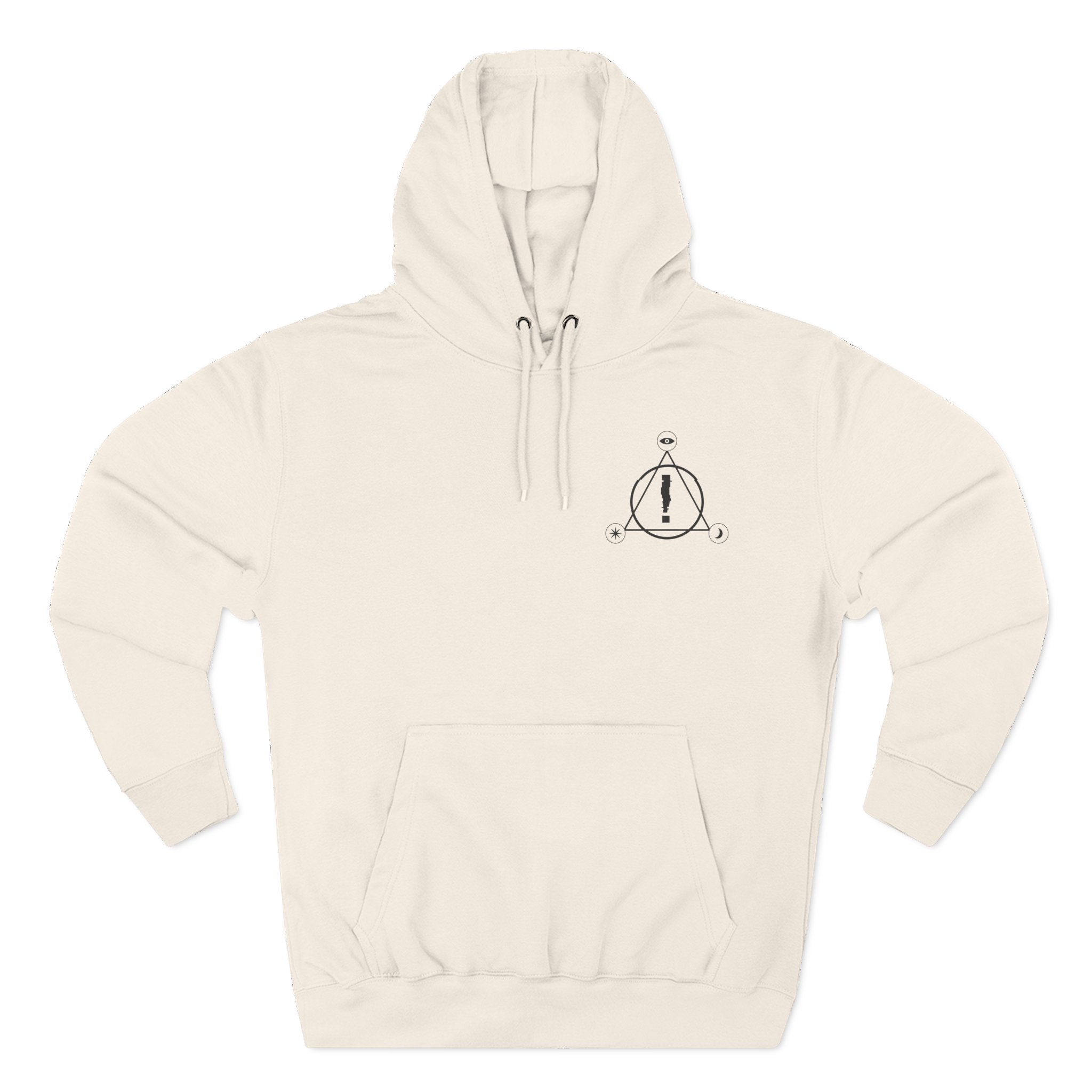 Panic at the Disco Ecru Pull Ove Three-Panel Fleece Hoodie