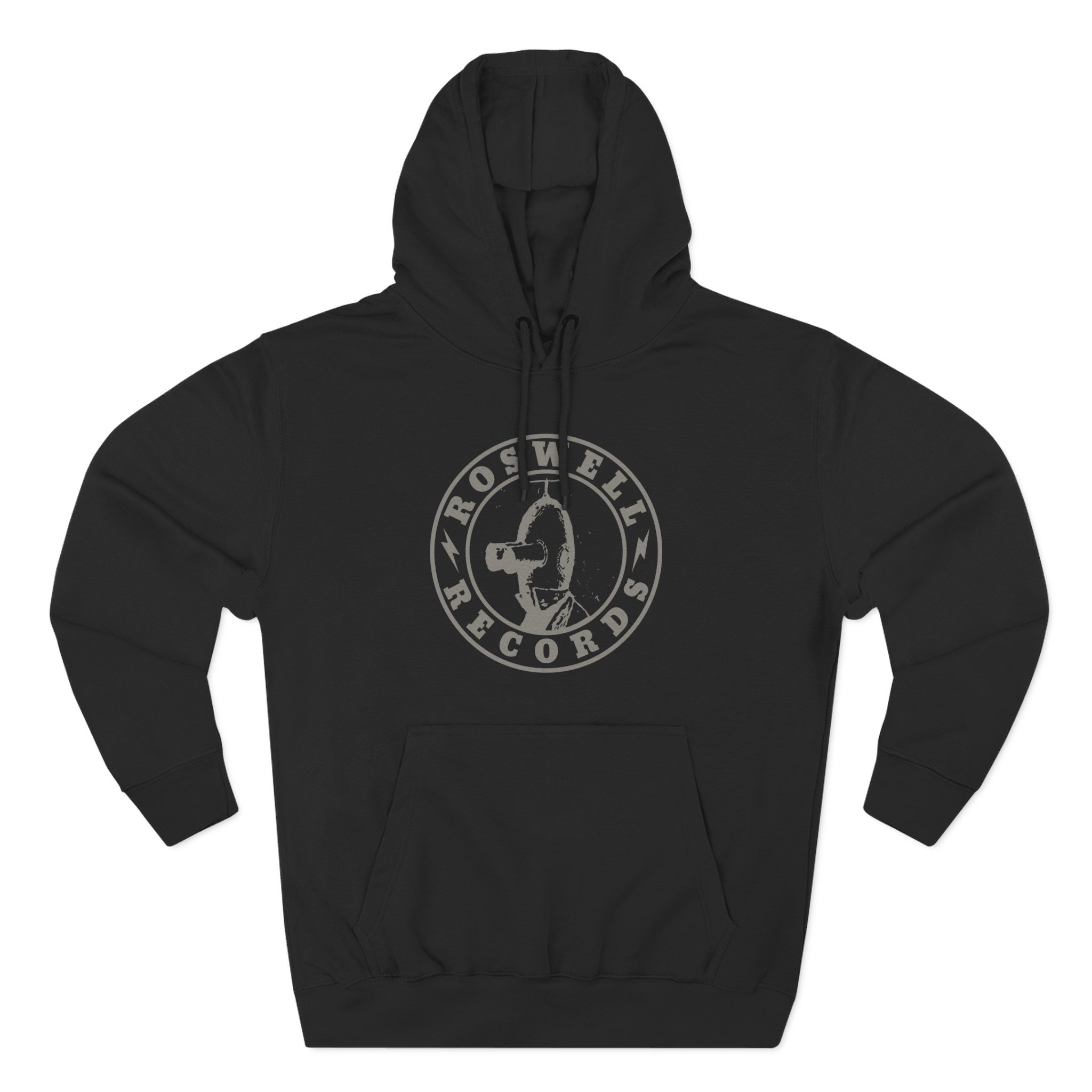 Foo Fighters Roswell Records Three-Panel Fleece Hoodie