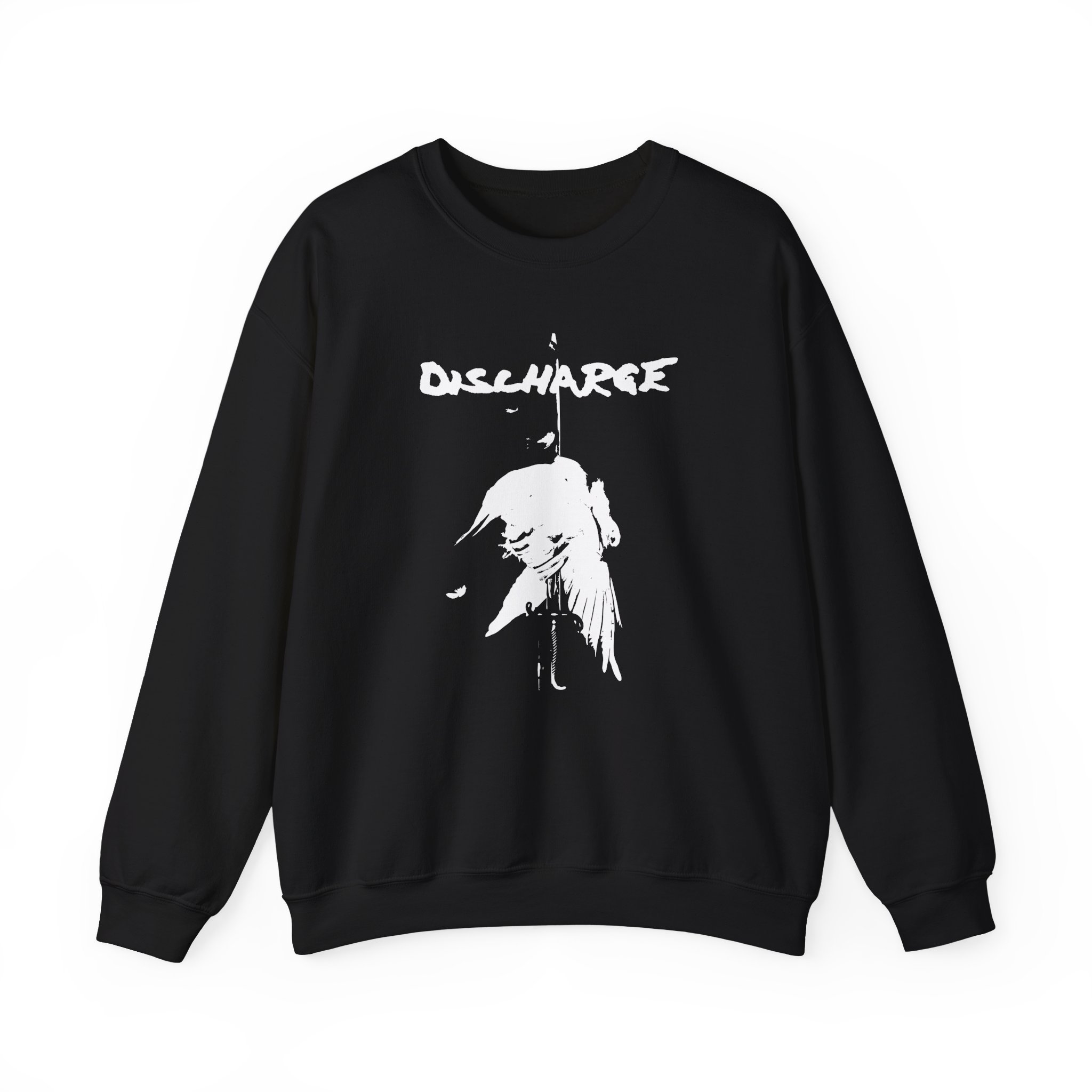 Discharge Never Again Unisex Heavy Blendâ„¢ Crewneck Sweatshirt