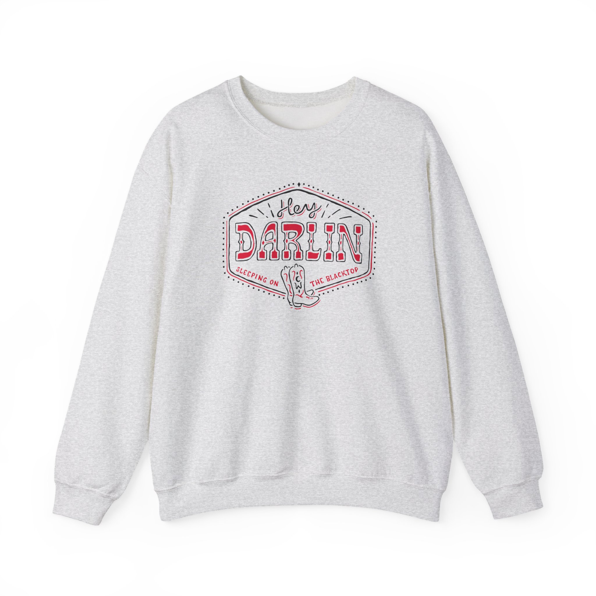 Colter Wall Hey Darlin Unisex Heavy Blendâ„¢ Crewneck Sweatshirt