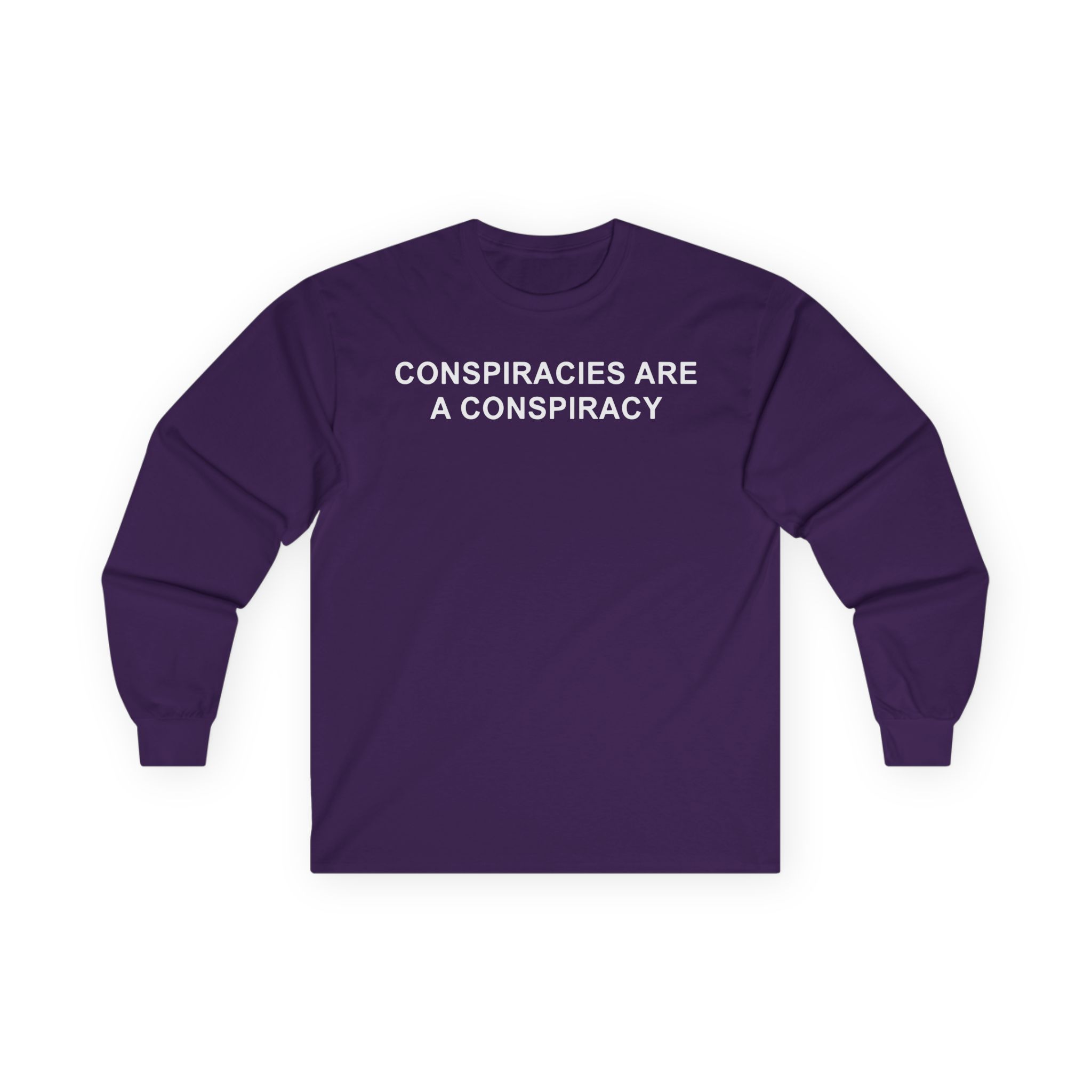 Massive Attack Conspiracies Unisex Ultra Cotton Long Sleeve Tee