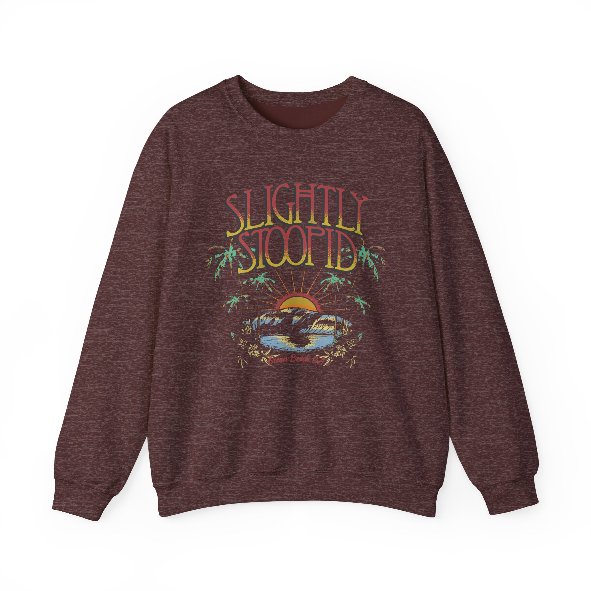 Slightly Stoopid Summer Beach Unisex Heavy Blendâ„¢ Crewneck Sweatshirt