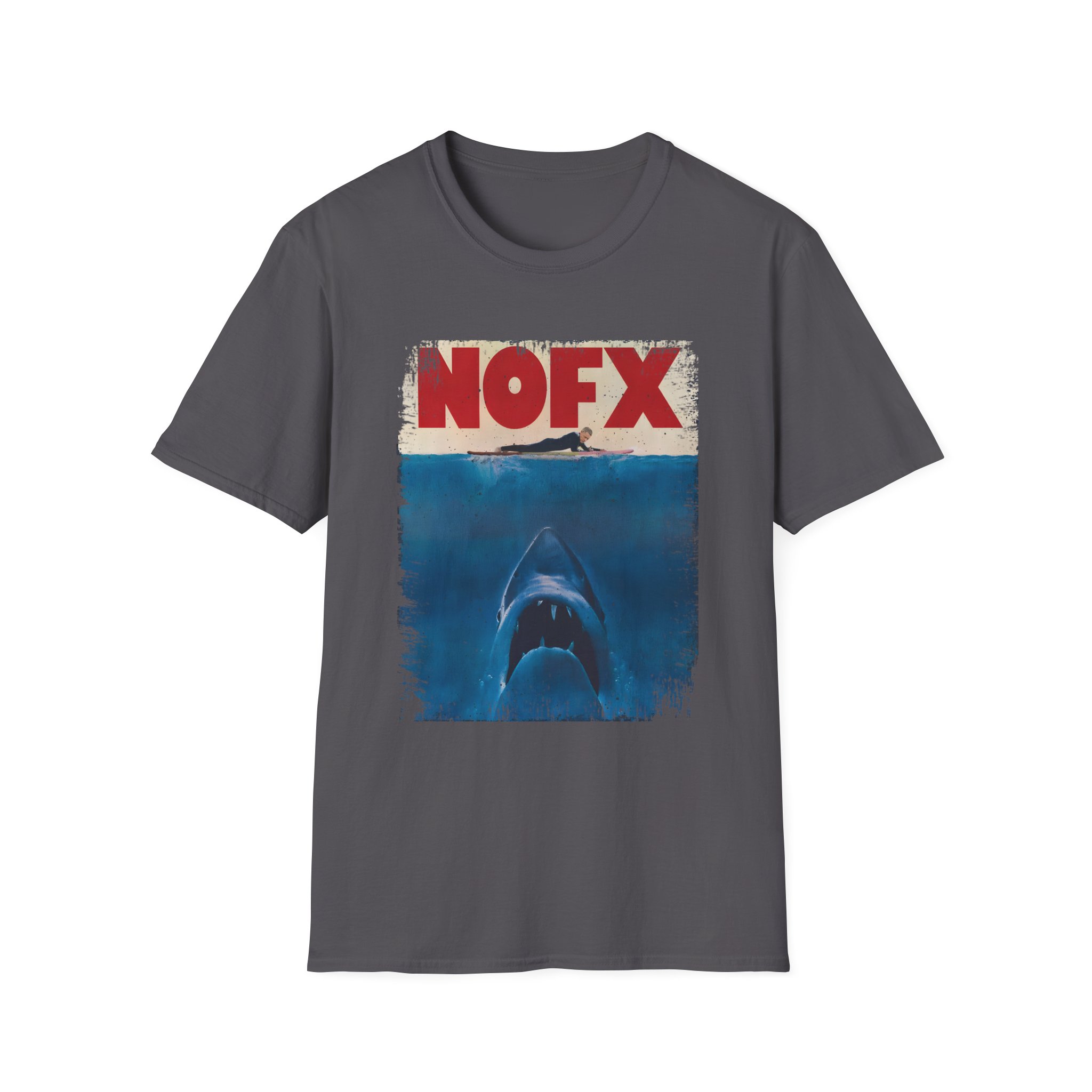 Nofx Surfer Unisex Softstyle T-Shirt