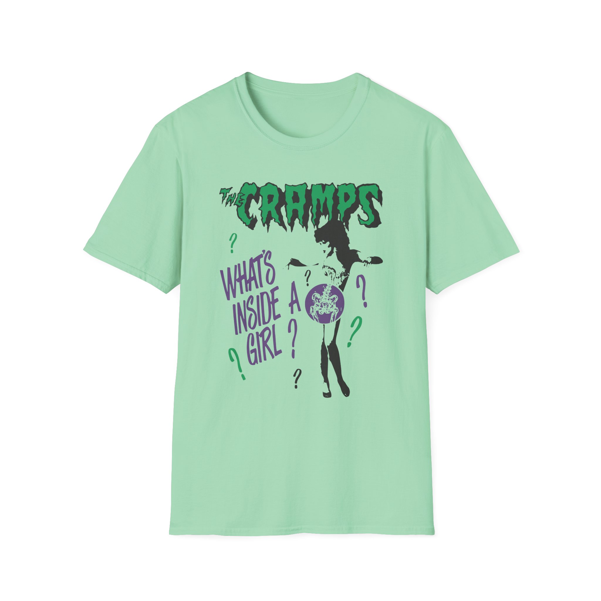 The Cramps What's Inside a Girl Unisex Softstyle T-Shirt