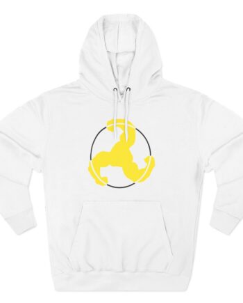 Bicep Logo Three-Panel Fleece Hoodie