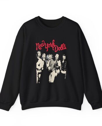 New York Dolls Trash Photo Unisex Heavy Blend™ Crewneck Sweatshirt