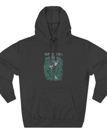 Sepultura Isolation Three-Panel Fleece Hoodie
