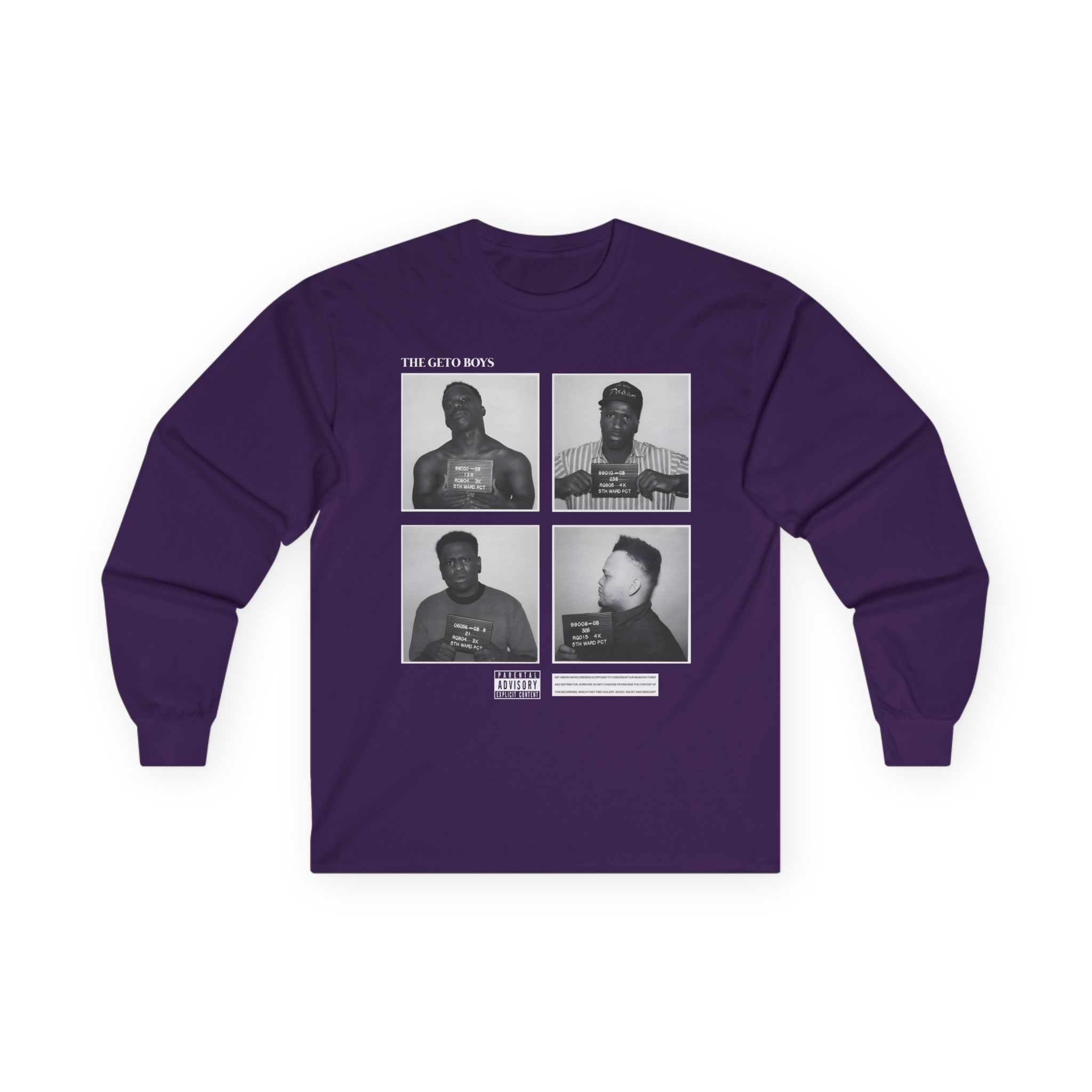 Geto Boys Unisex Ultra Cotton Long Sleeve Tee