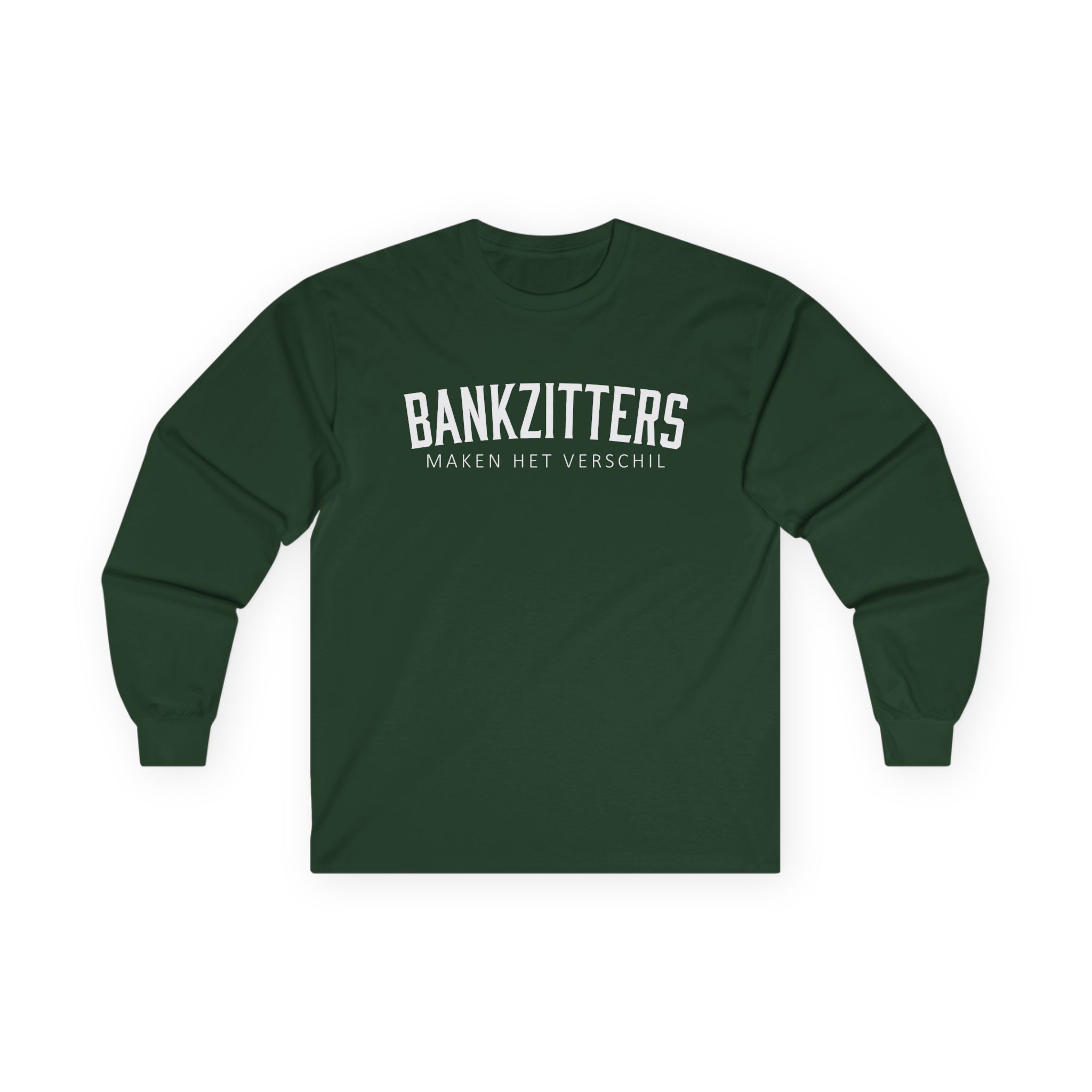 Bankzitters Maken Het Verschil Unisex Ultra Cotton Long Sleeve Tee