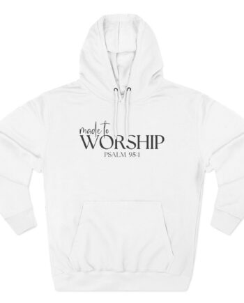Montez Made to Worship Three-Panel Fleece Hoodie