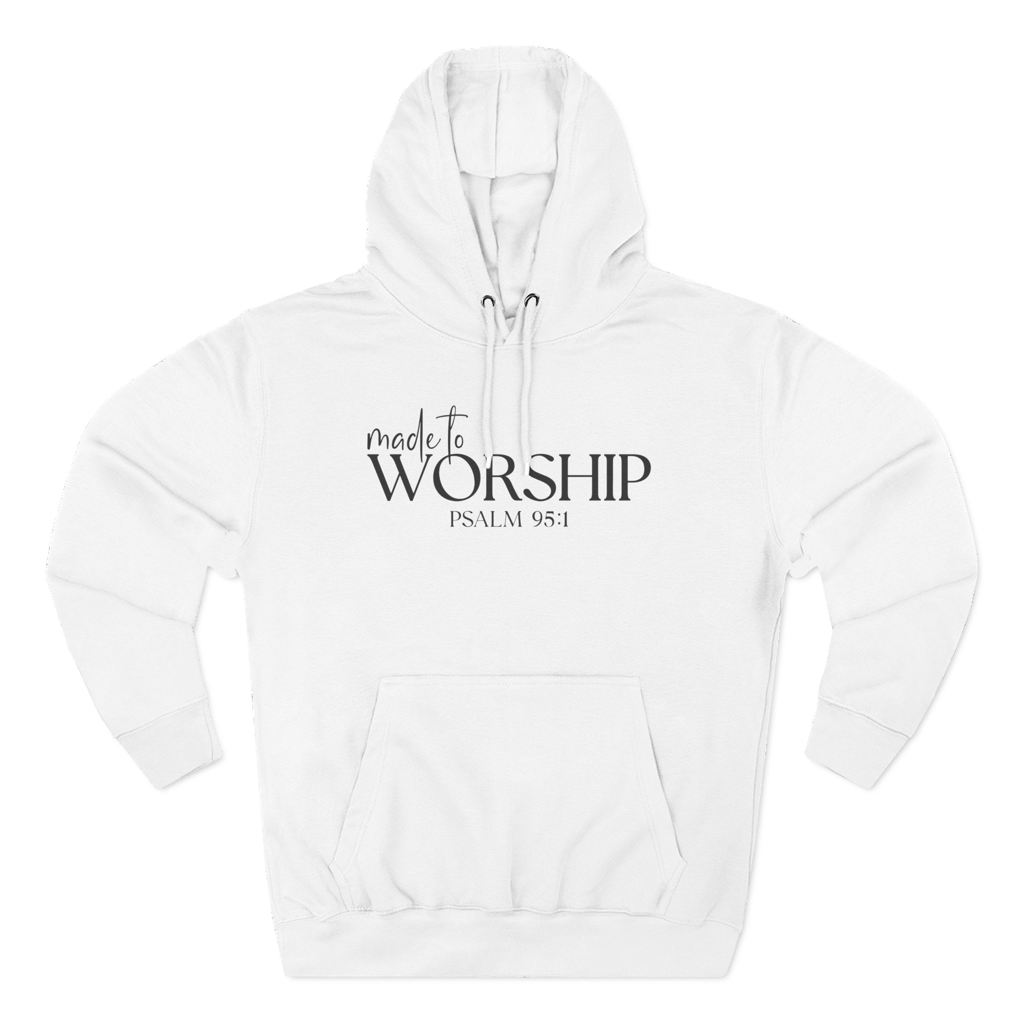 Montez Made to Worship Three-Panel Fleece Hoodie