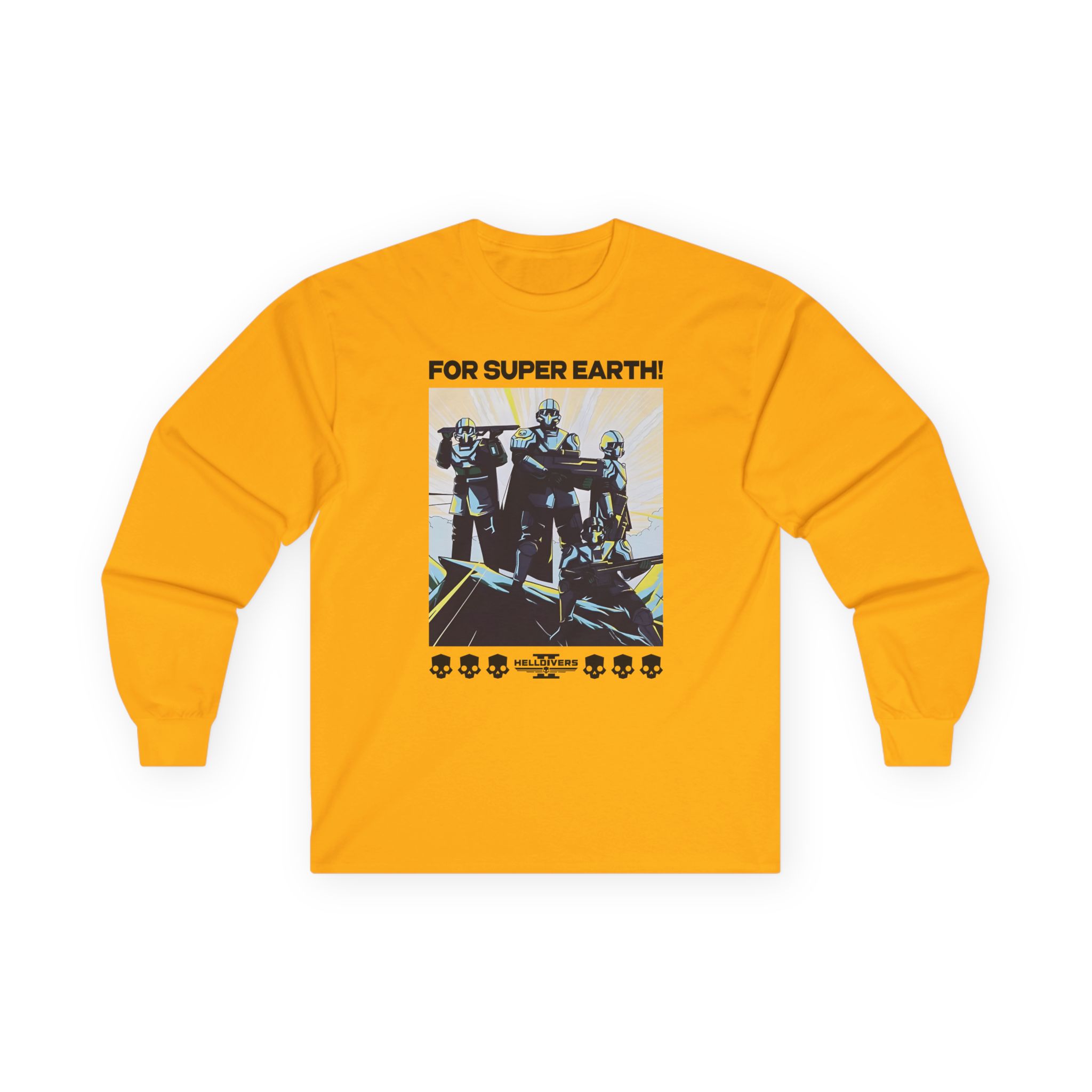 Helldivers for Democracy Unisex Ultra Cotton Long Sleeve Tee