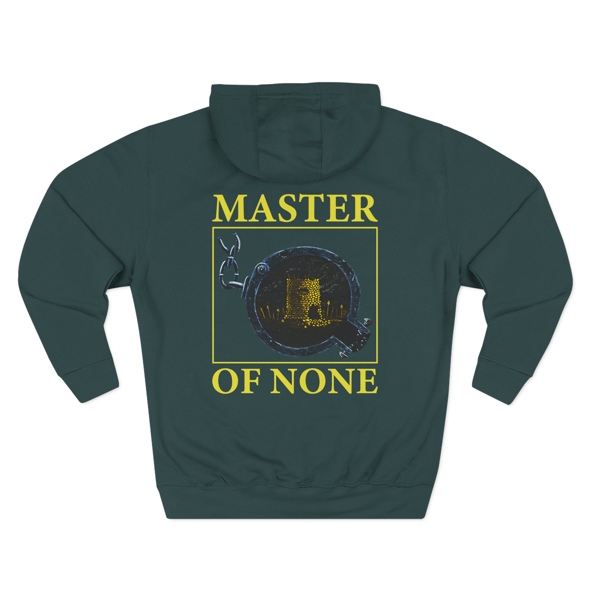 Death Before Dishonor Master of None Three-Panel Fleece Hoodie