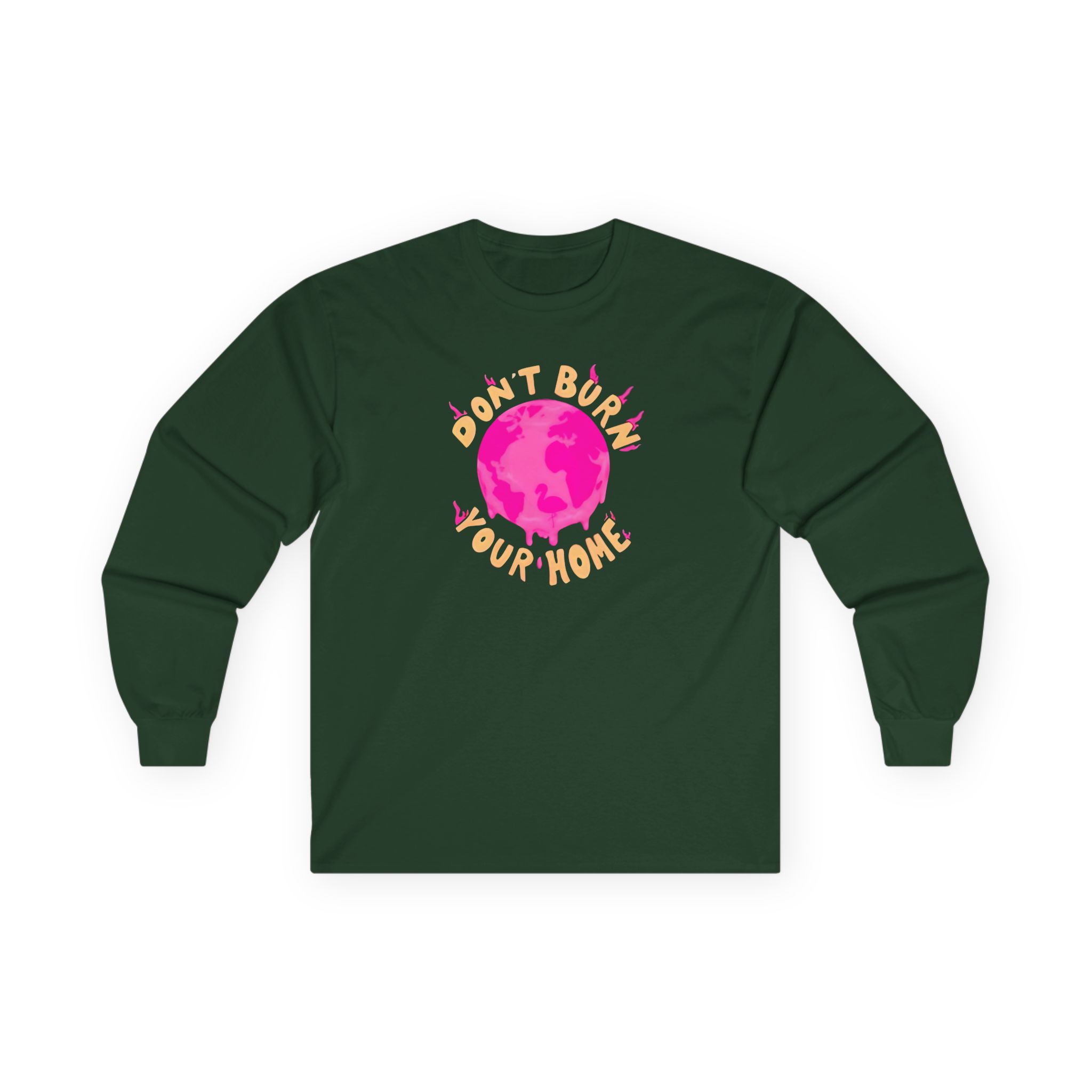 Flamingo Unisex Ultra Cotton Long Sleeve Tee