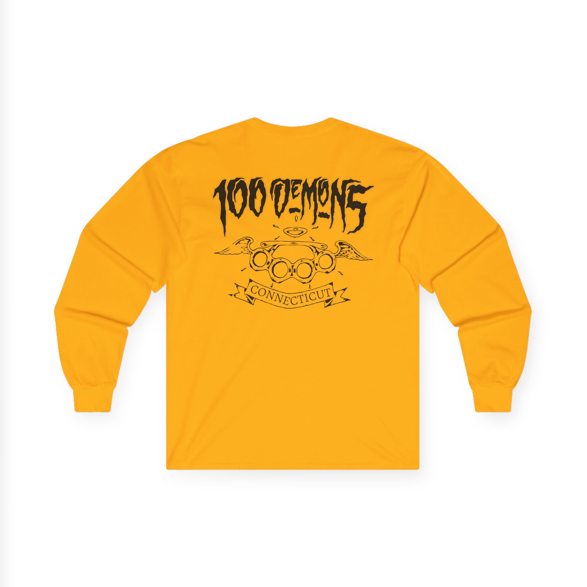 100 Demons Connecticut Hardcore Unisex Ultra Cotton Long Sleeve Tee