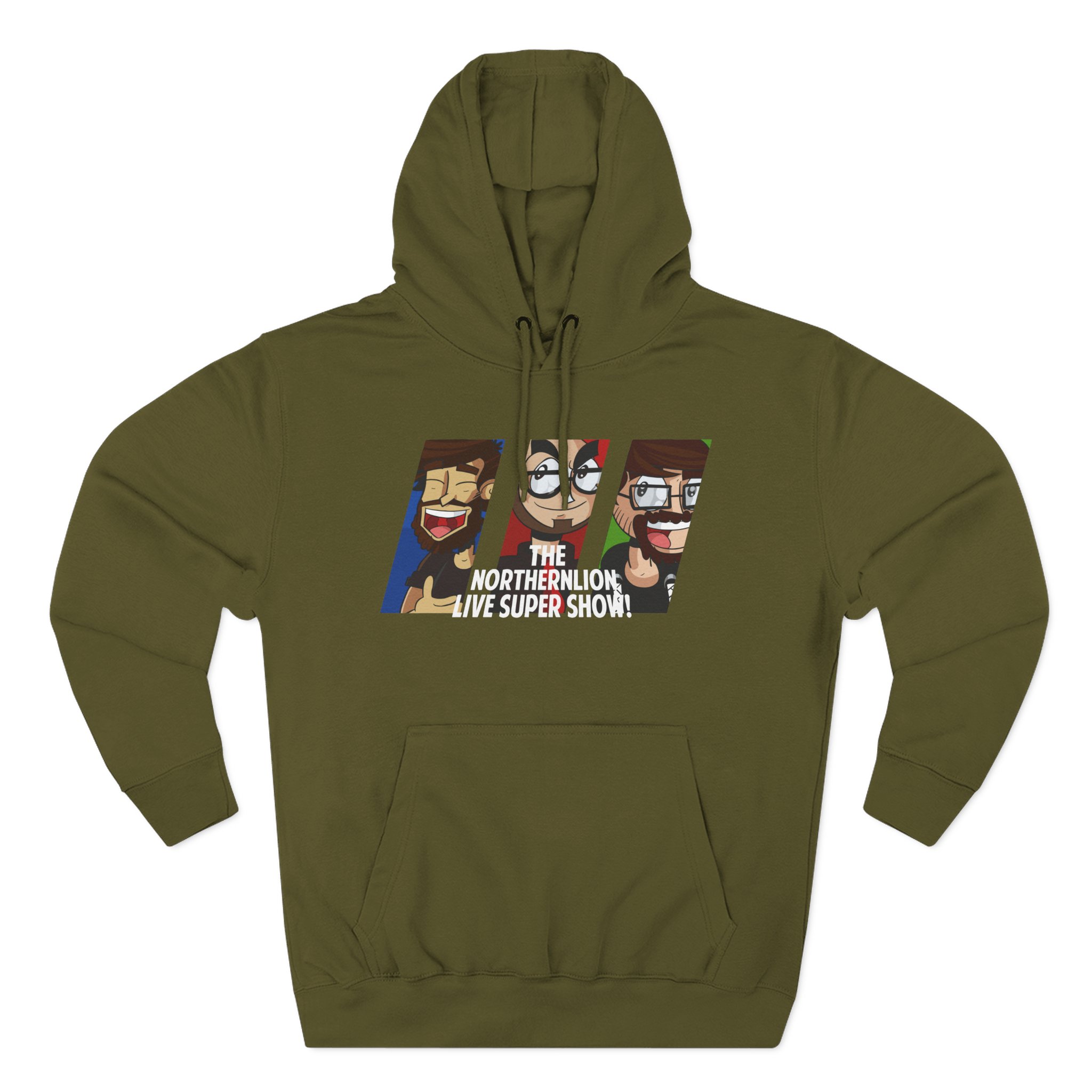 Northernlion Three-Panel Fleece Hoodie