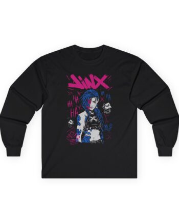 Jinx Arcane Art Unisex Ultra Cotton Long Sleeve Tee