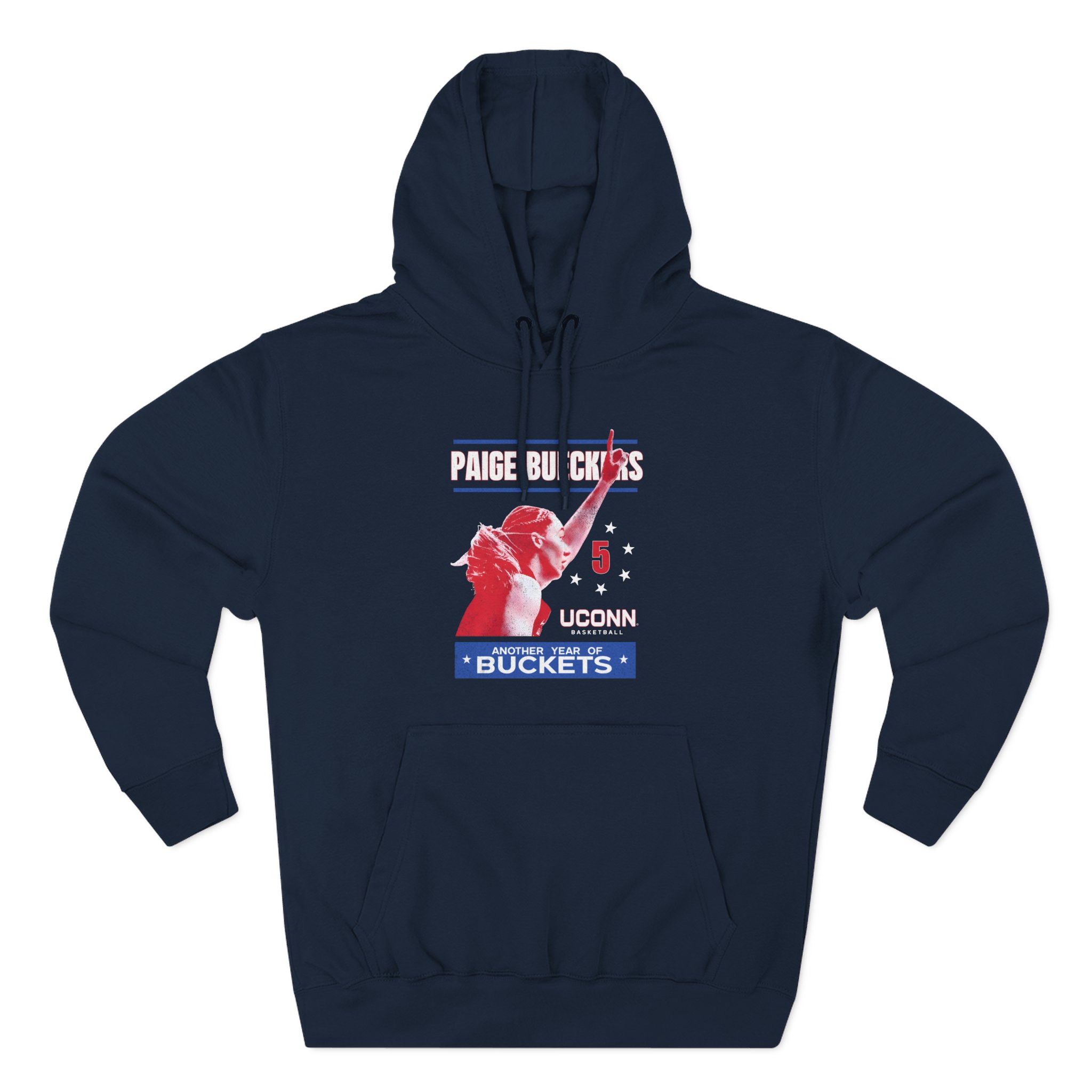 Paige Bueckers Run It Back Drop Three-Panel Fleece Hoodie