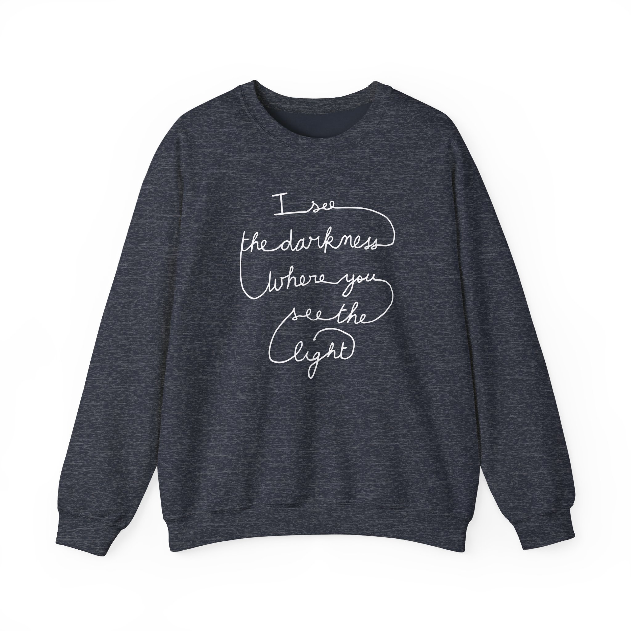 Tom Odell I See the Darkness Unisex Heavy Blendâ„¢ Crewneck Sweatshirt