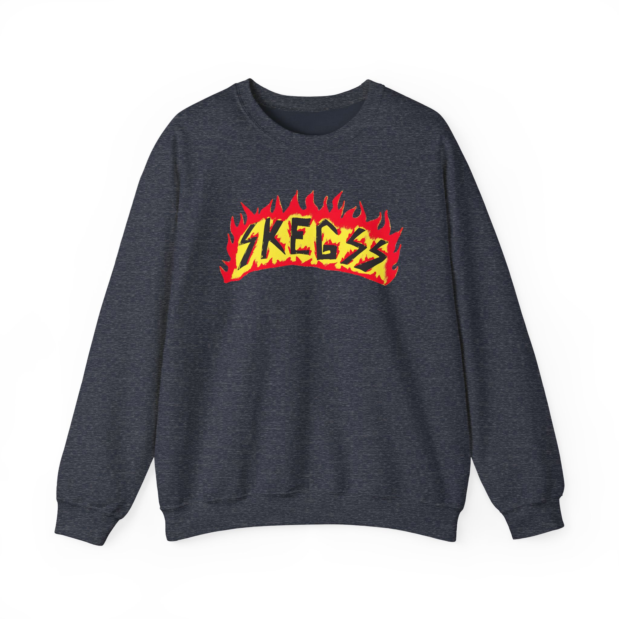 Skegss Flame Logo Unisex Heavy Blendâ„¢ Crewneck Sweatshirt