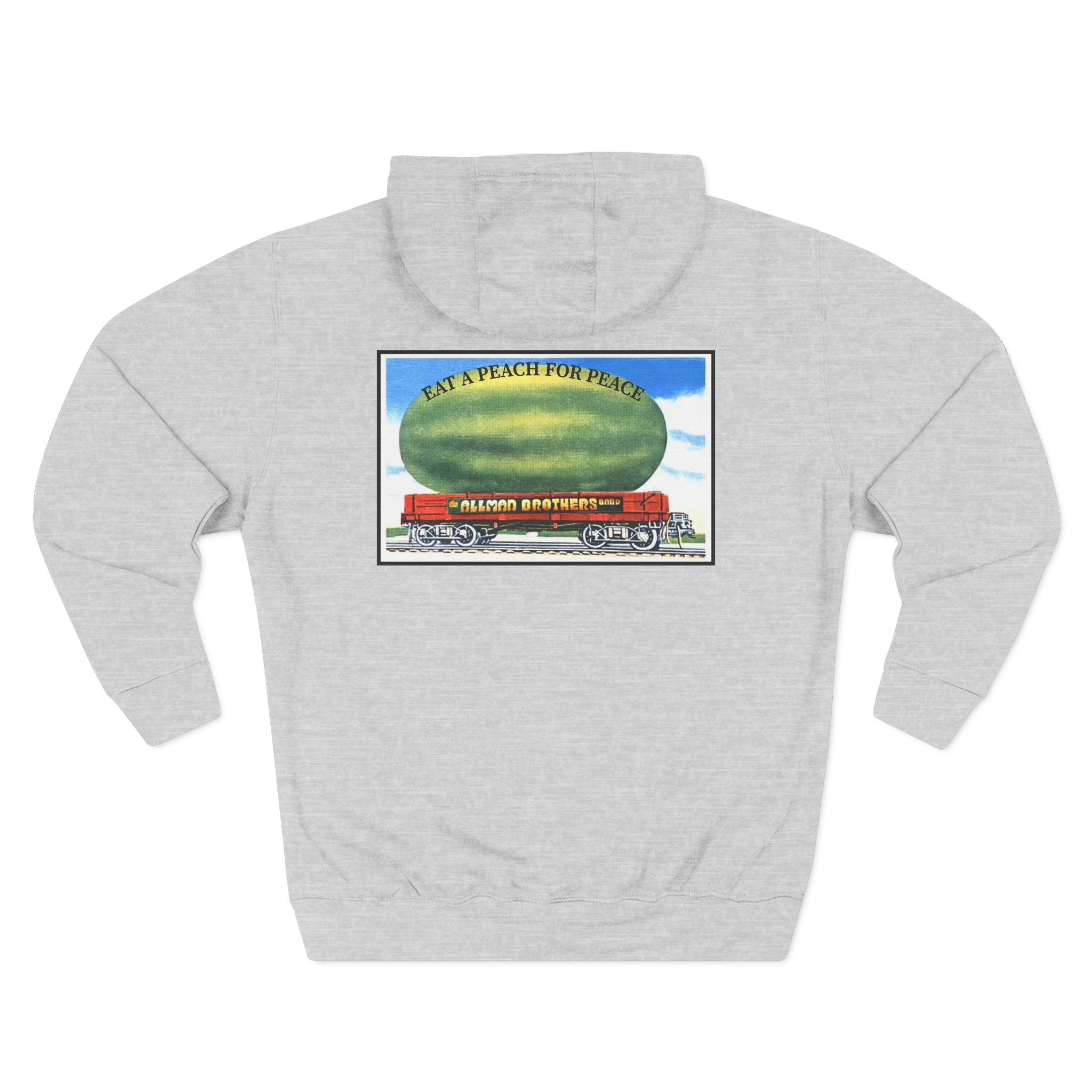 The Allman Brothers Eat a Peach Album Art Three-Panel Fleece Hoodie