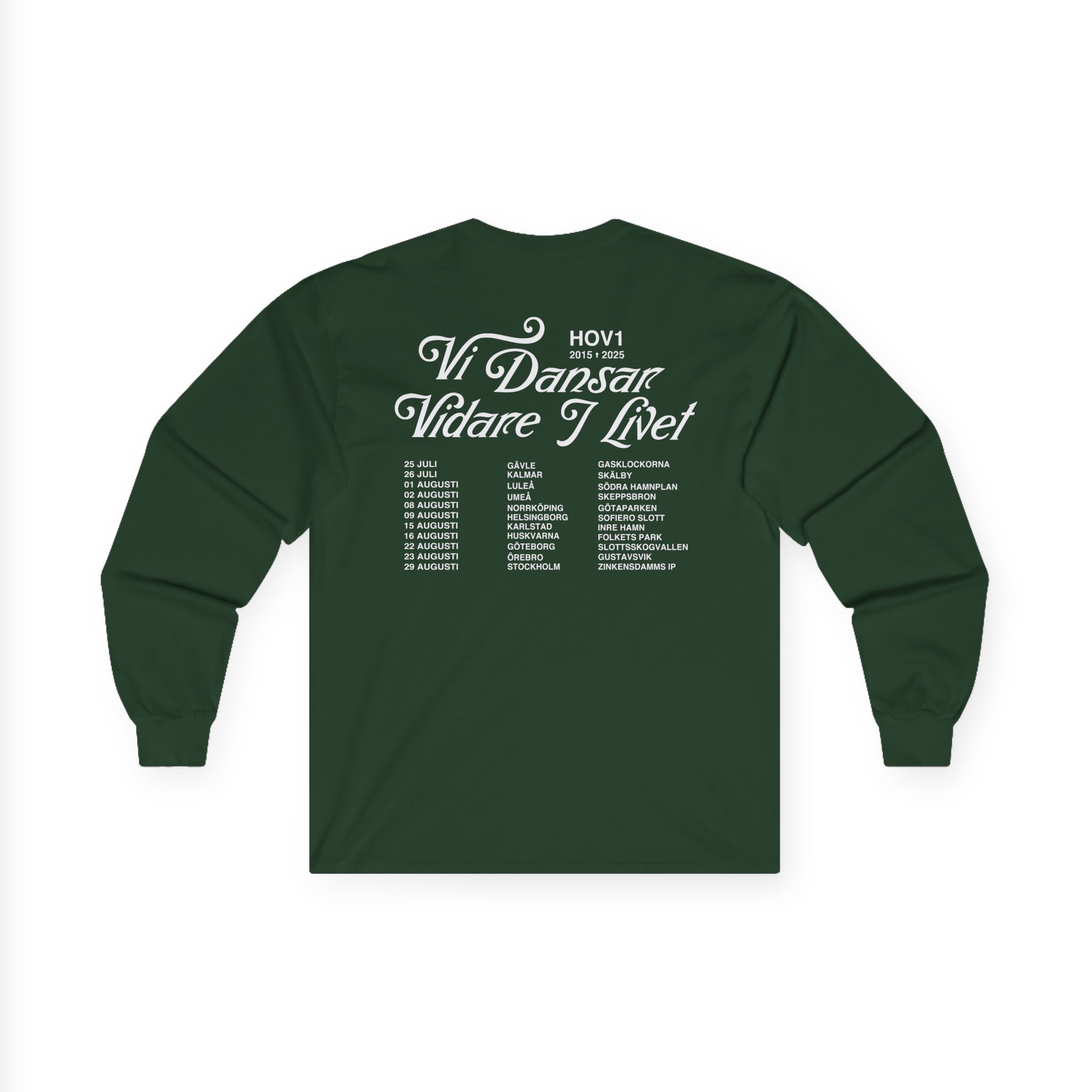 Hov1 Tour 2025 Unisex Ultra Cotton Long Sleeve Tee