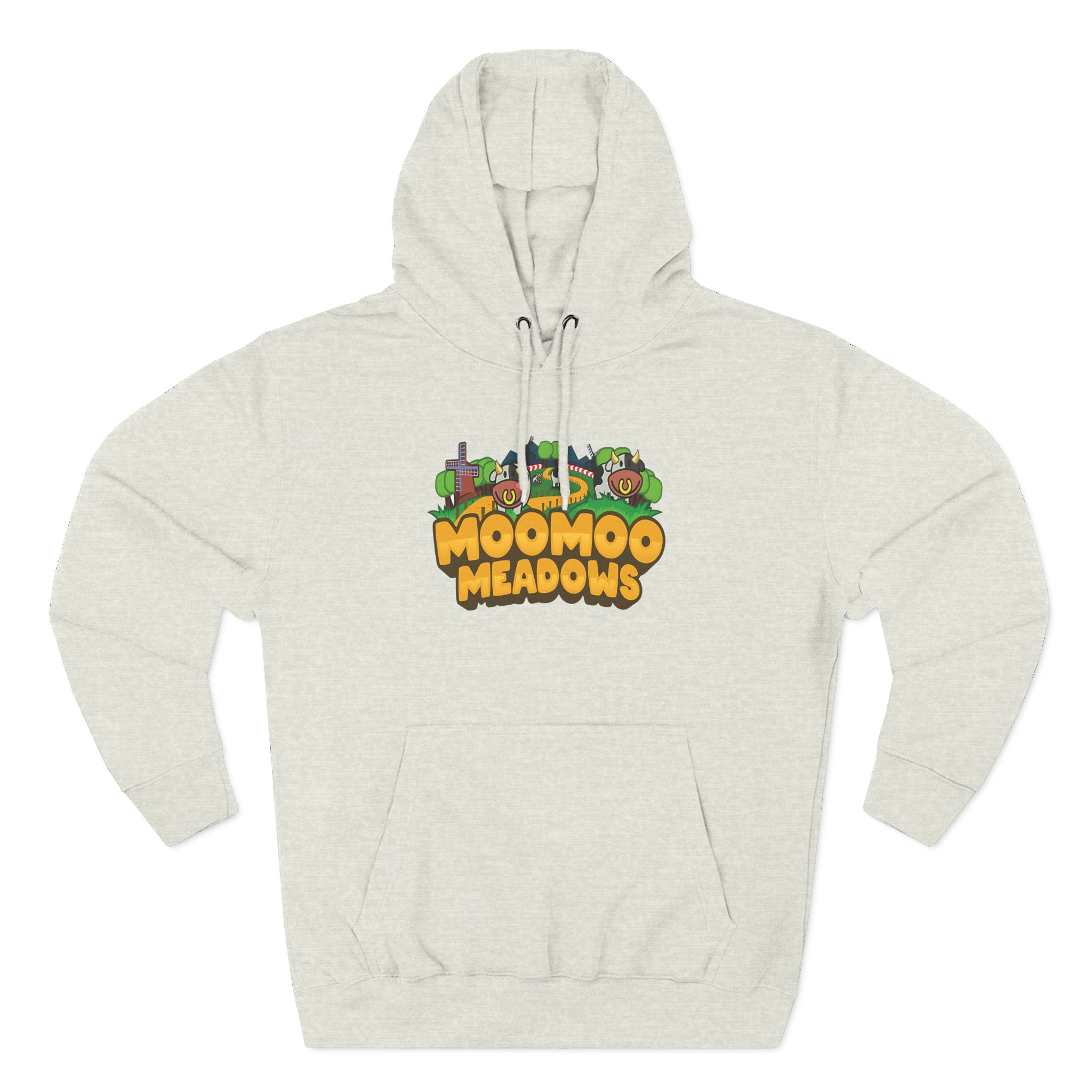 Georgenotfound Moo Moo Meadows Three-Panel Fleece Hoodie